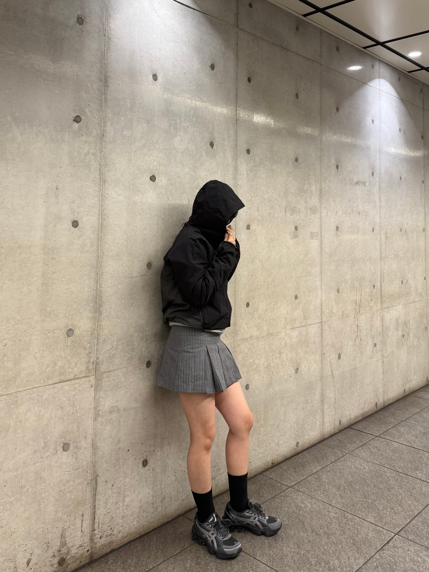 ストライププリーツスカート DPB93079