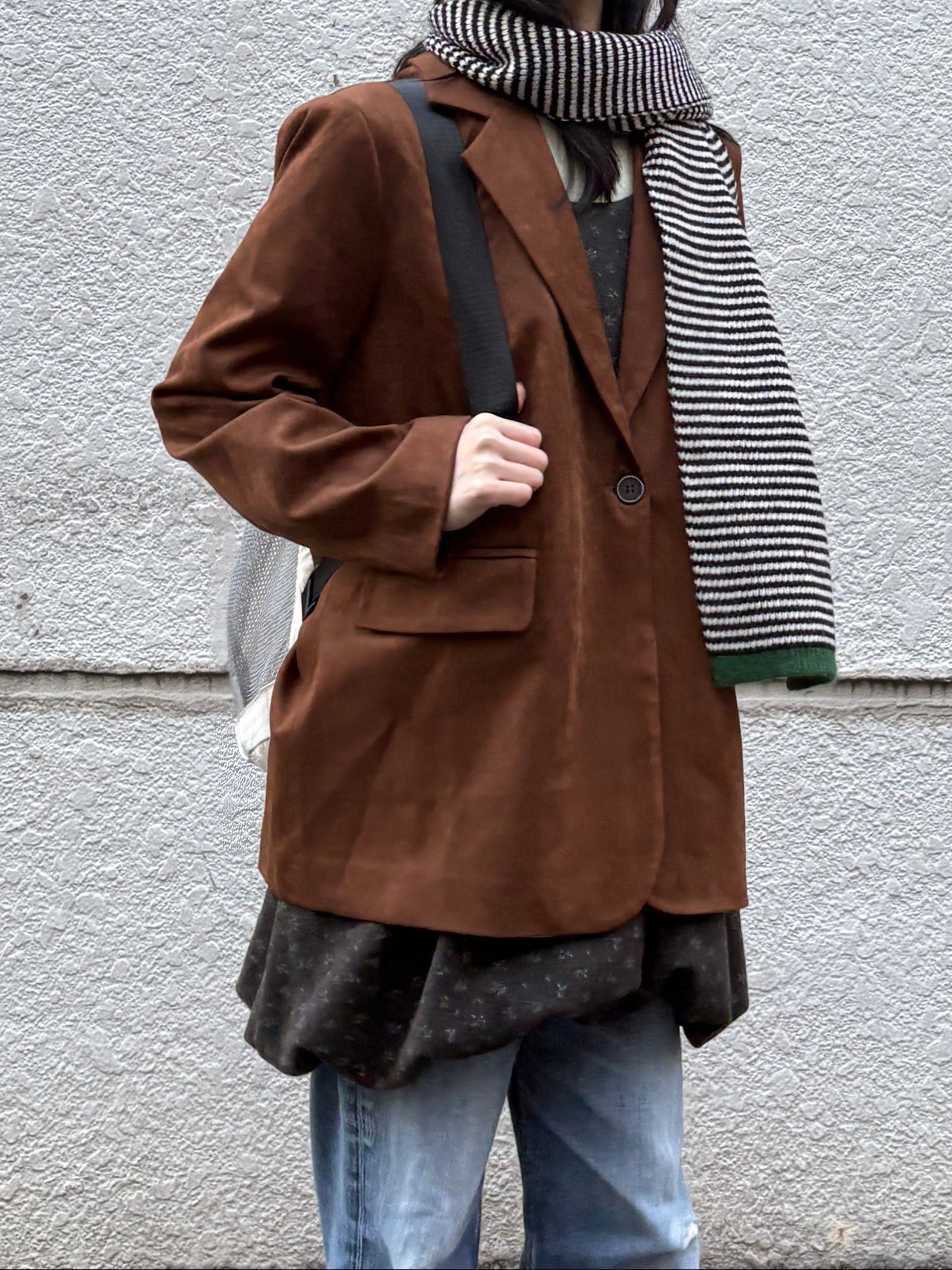 スエードライクテーラードジャケット DPA43723