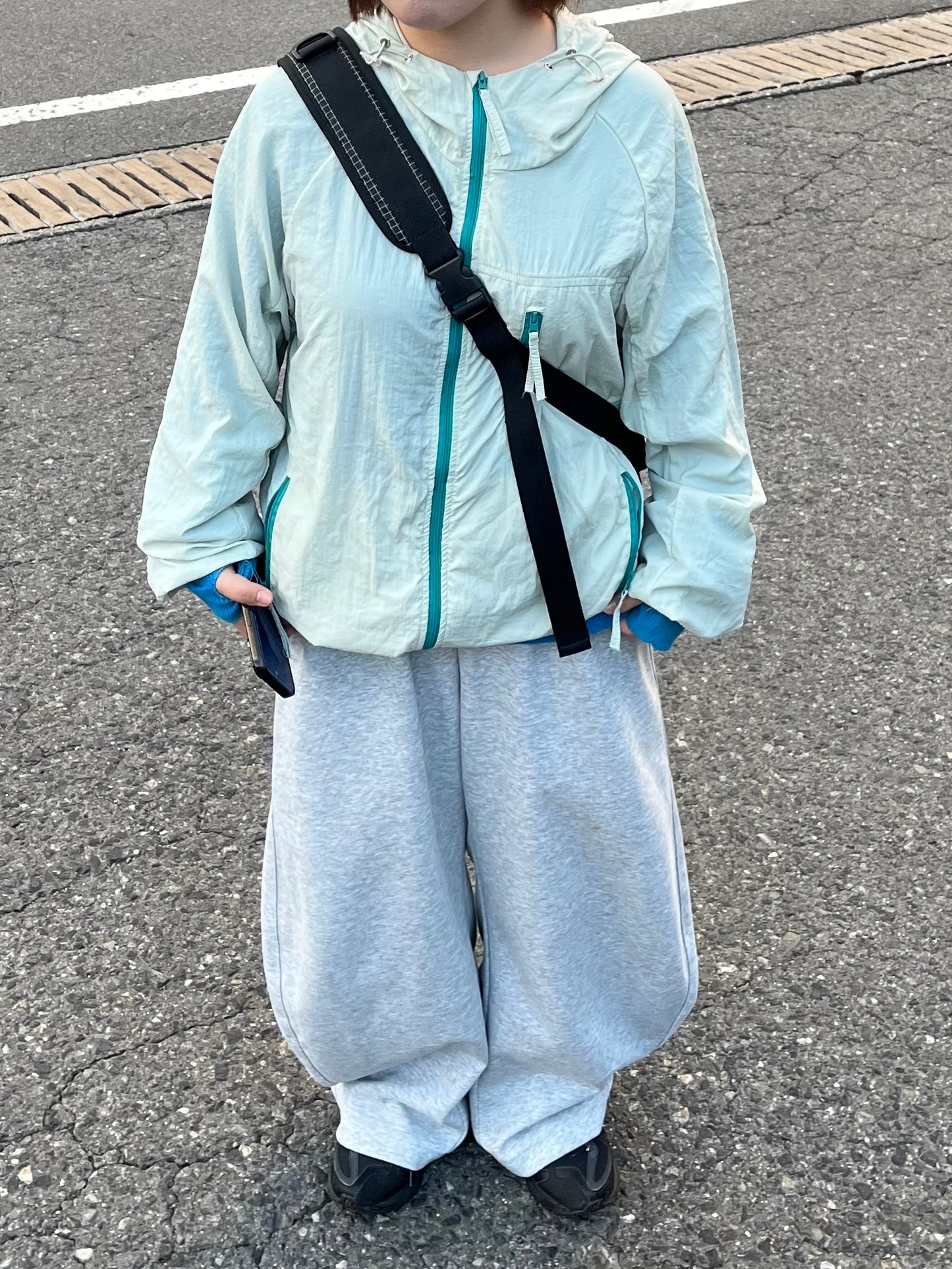 バイカラーアノラックパーカー DPB97031