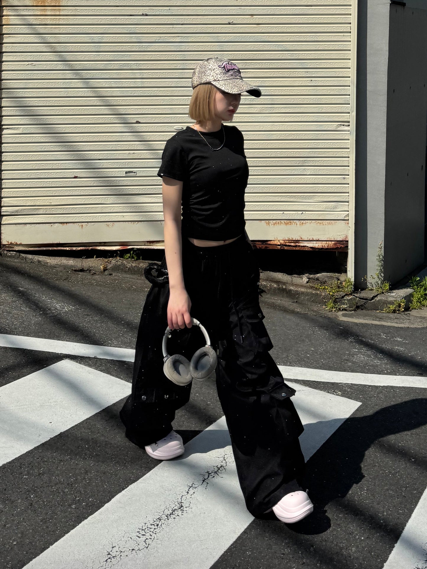 ラメクロップドTシャツ DPB86264