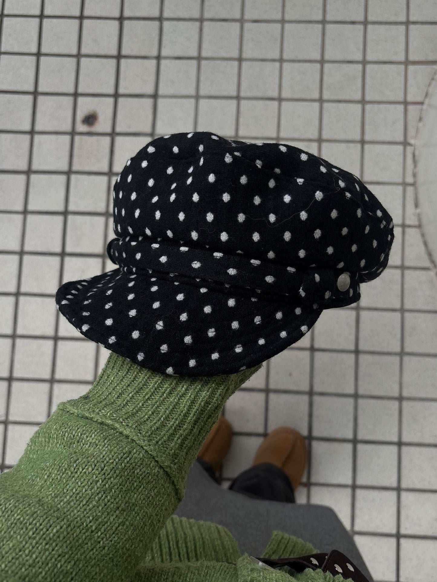 ドットキャスケットハット DPB89145