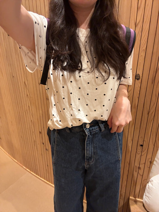 ドットプリントTシャツ DPB84357