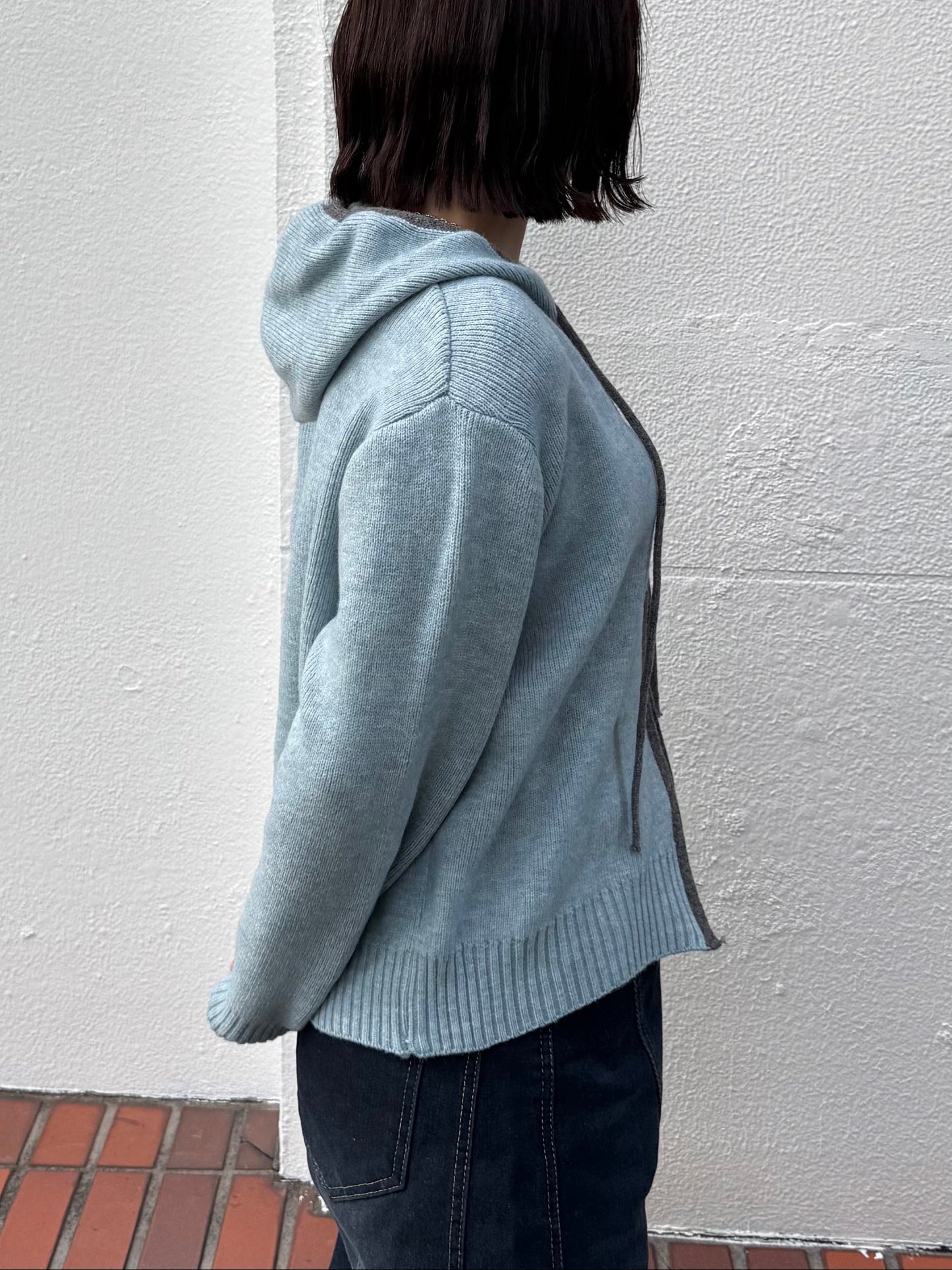 ダブルジップニットパーカー DPB93074