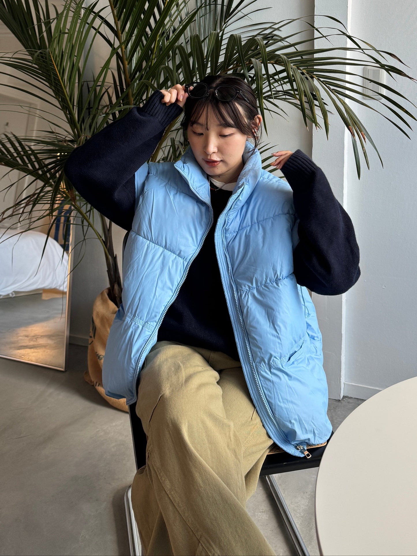 ボリューム中綿ベスト DPB78203