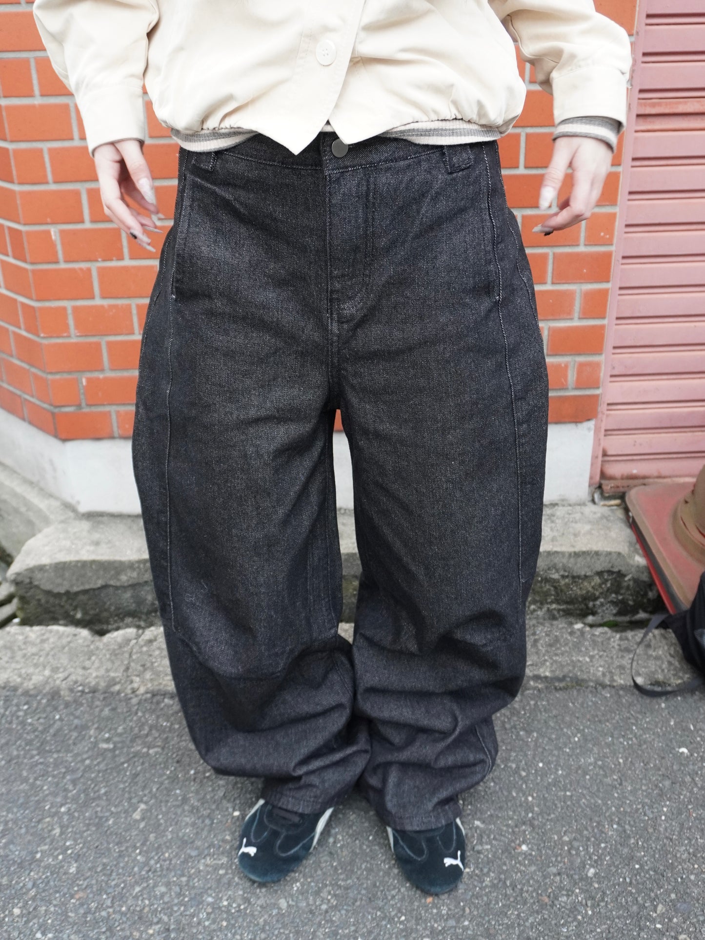 リジットカーブデニムパンツ DPB85434
