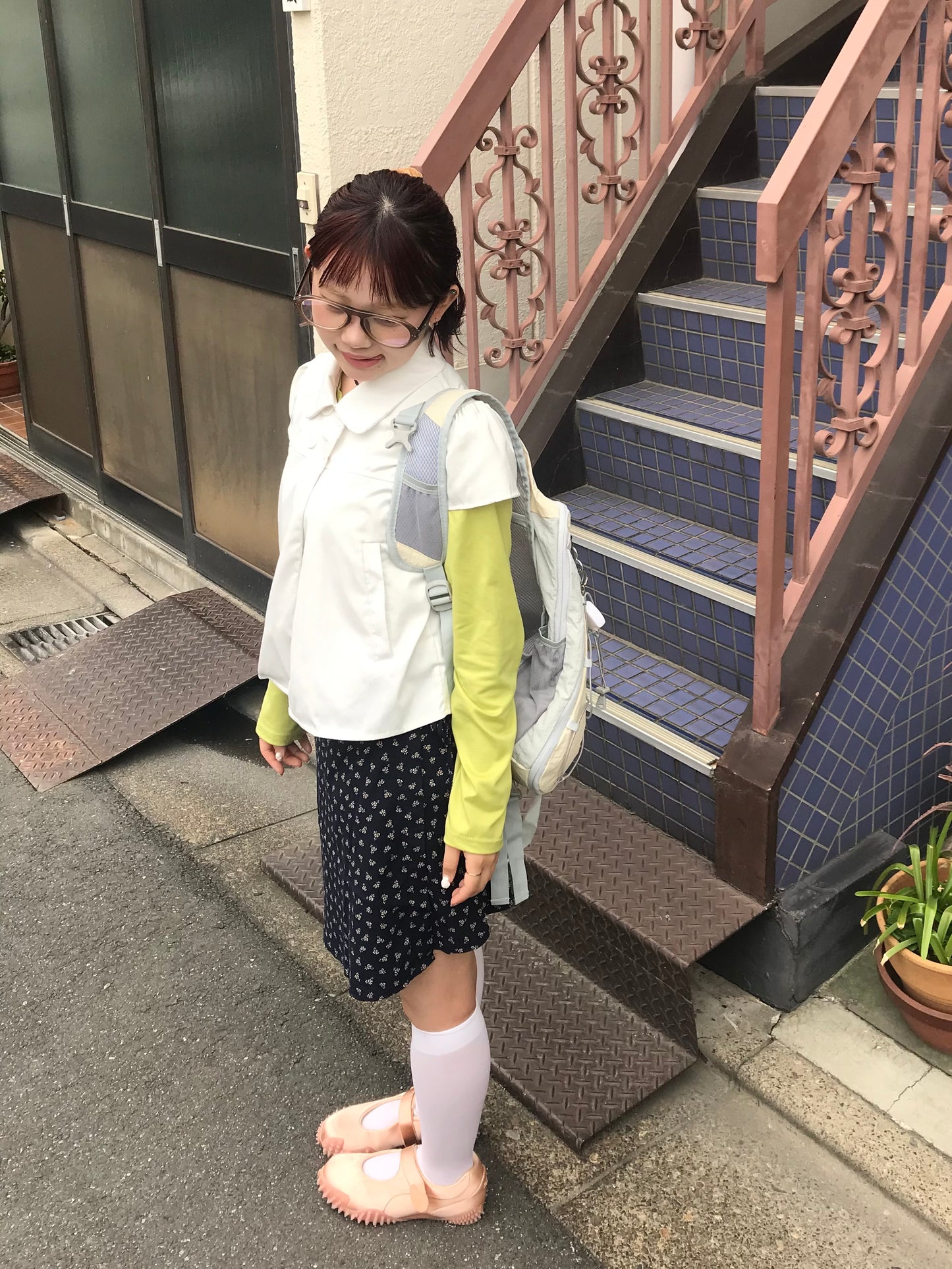 フロントボタンブラウス DPC04006
