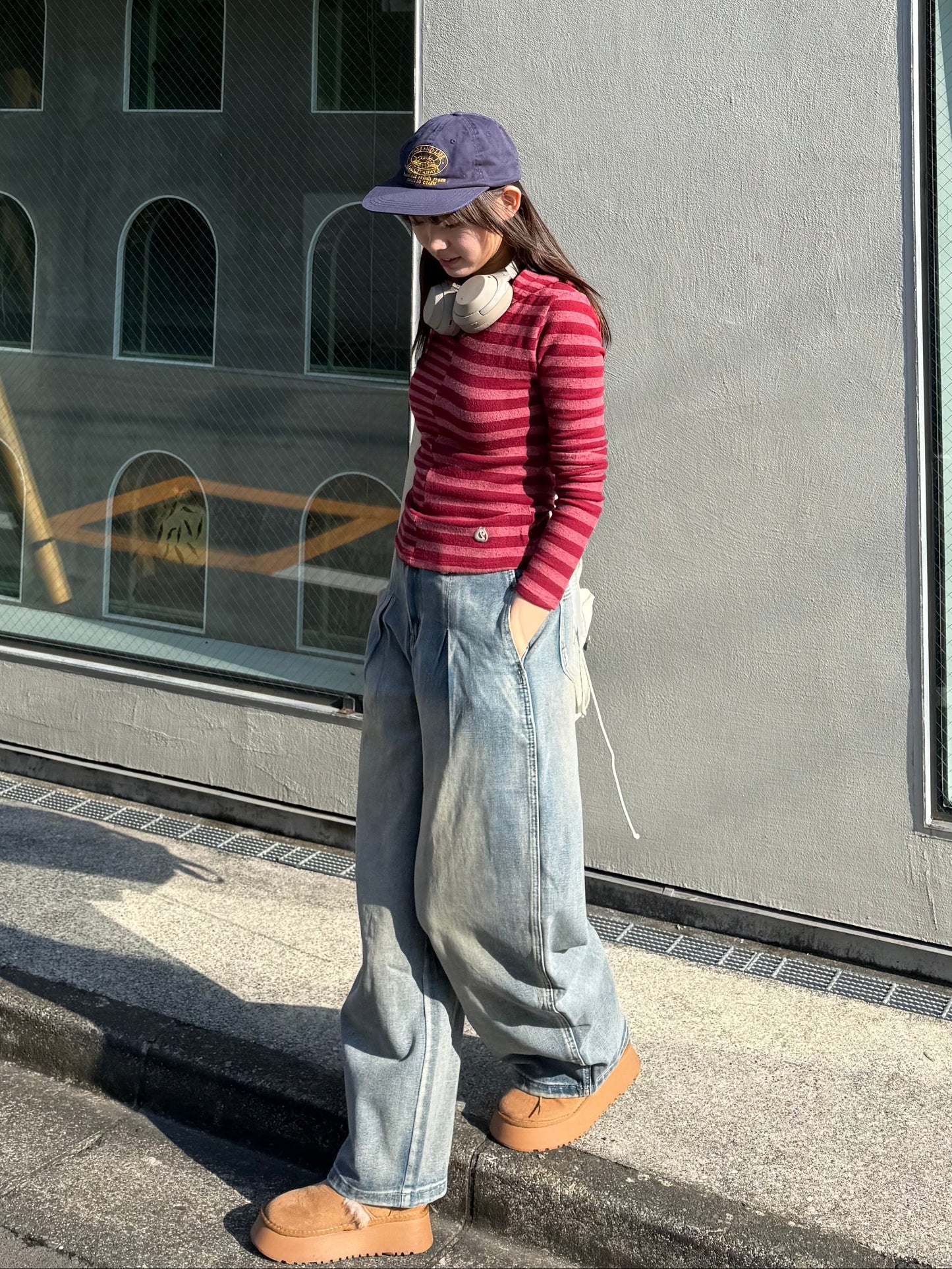 バルーンウォッシュデニムパンツ DPB91078