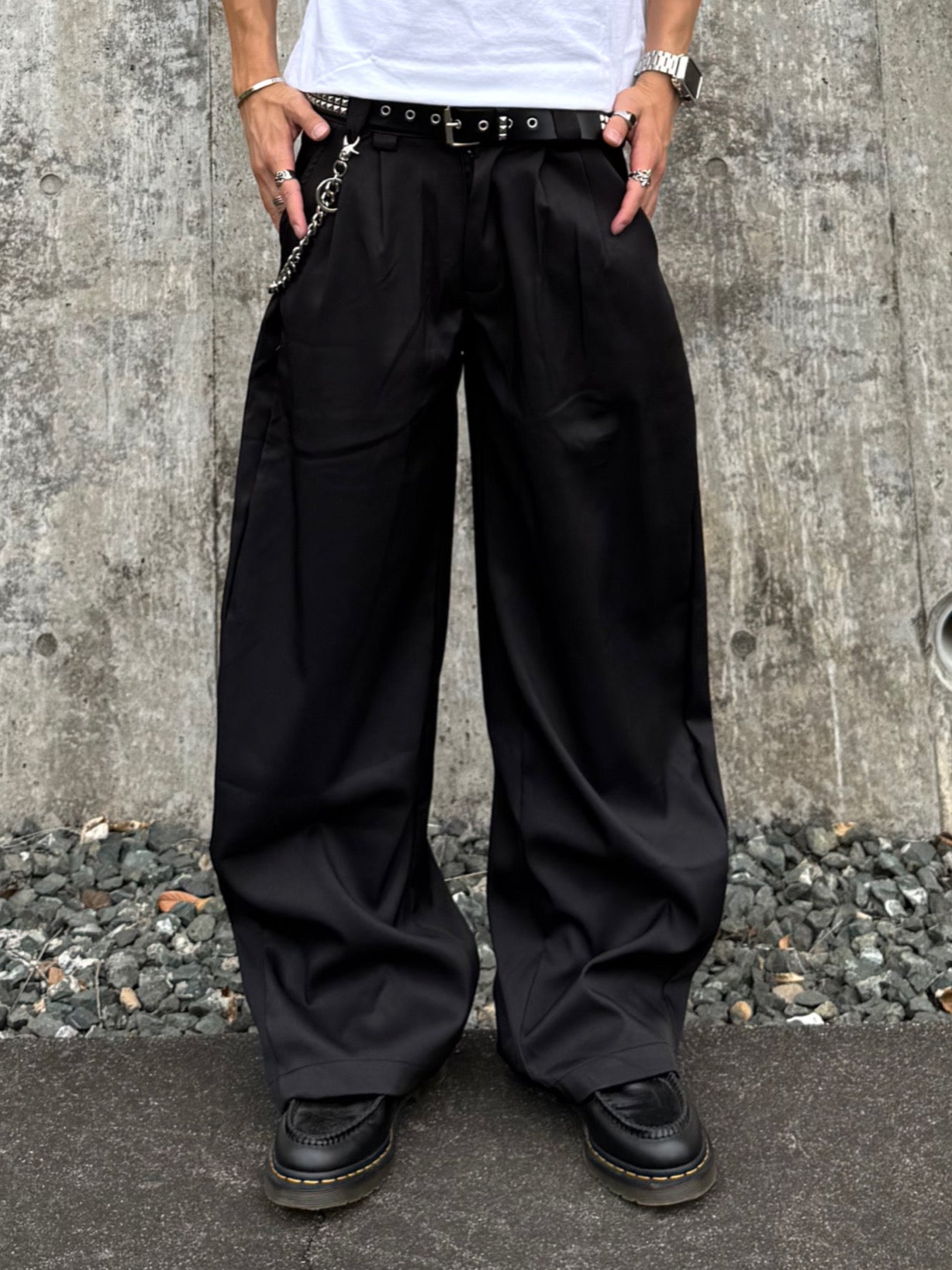 Kenshin_ウエストコードモップパンツ DPB73409