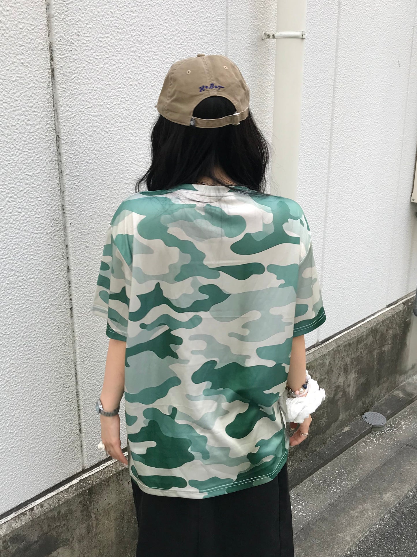 カモフラオーバーTシャツ DPB89284