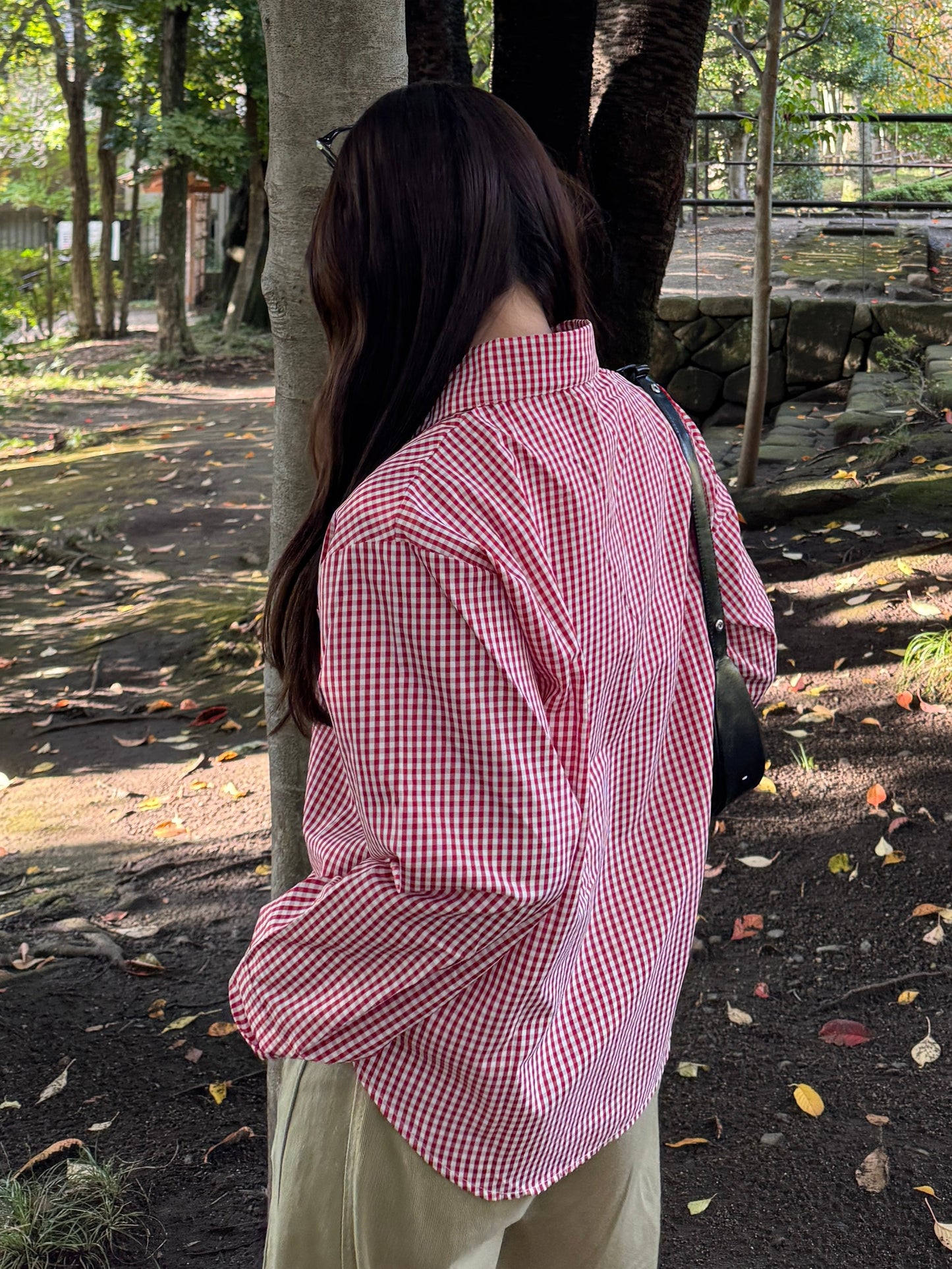 チェックワイドシャツ DPB78194