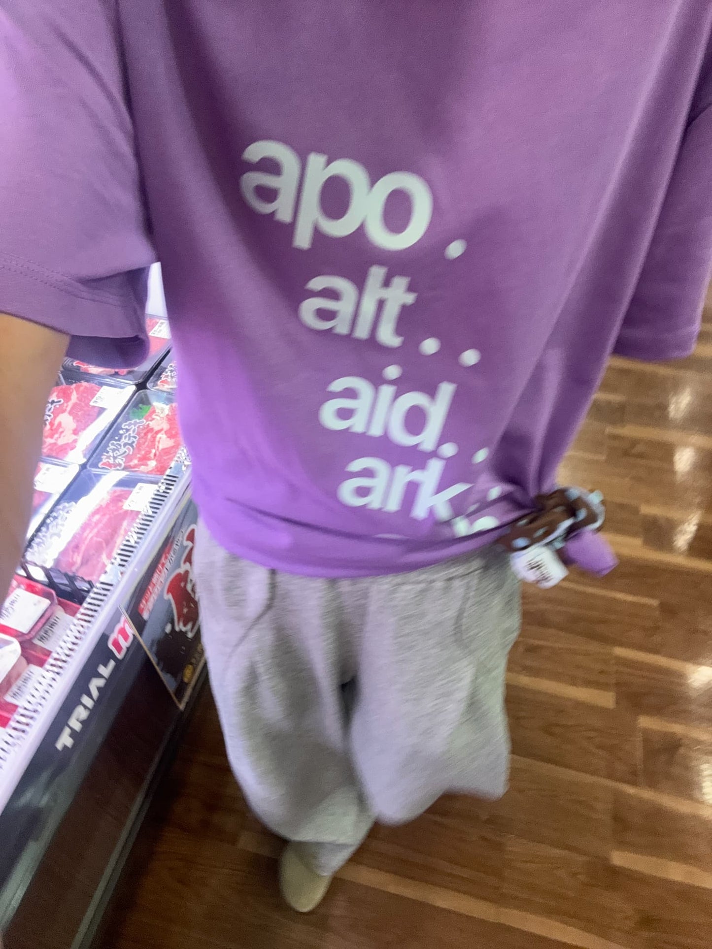 レタリングクルーネックTシャツ DPC07057