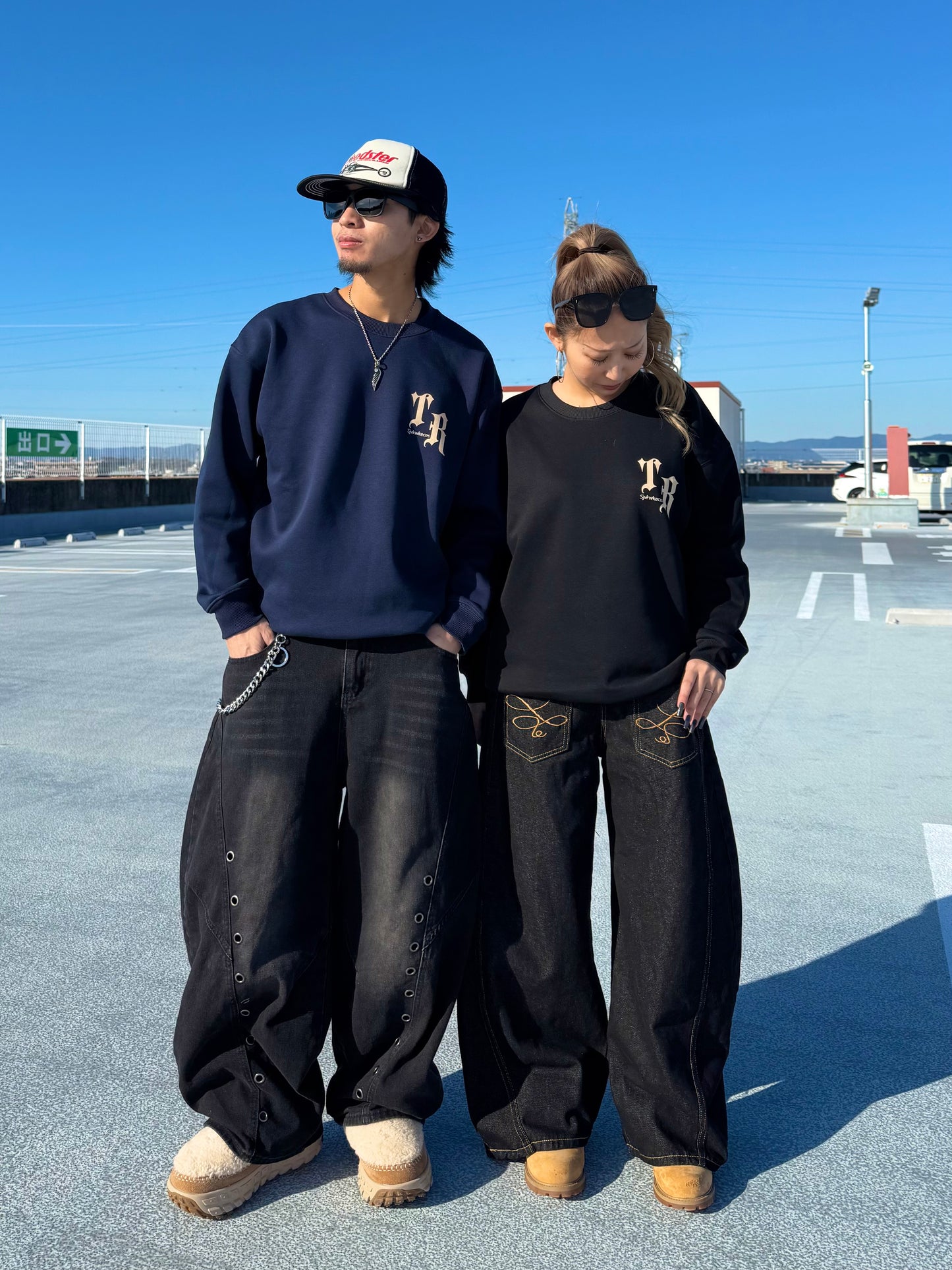 ユニセックスロゴスウェット DPB73563