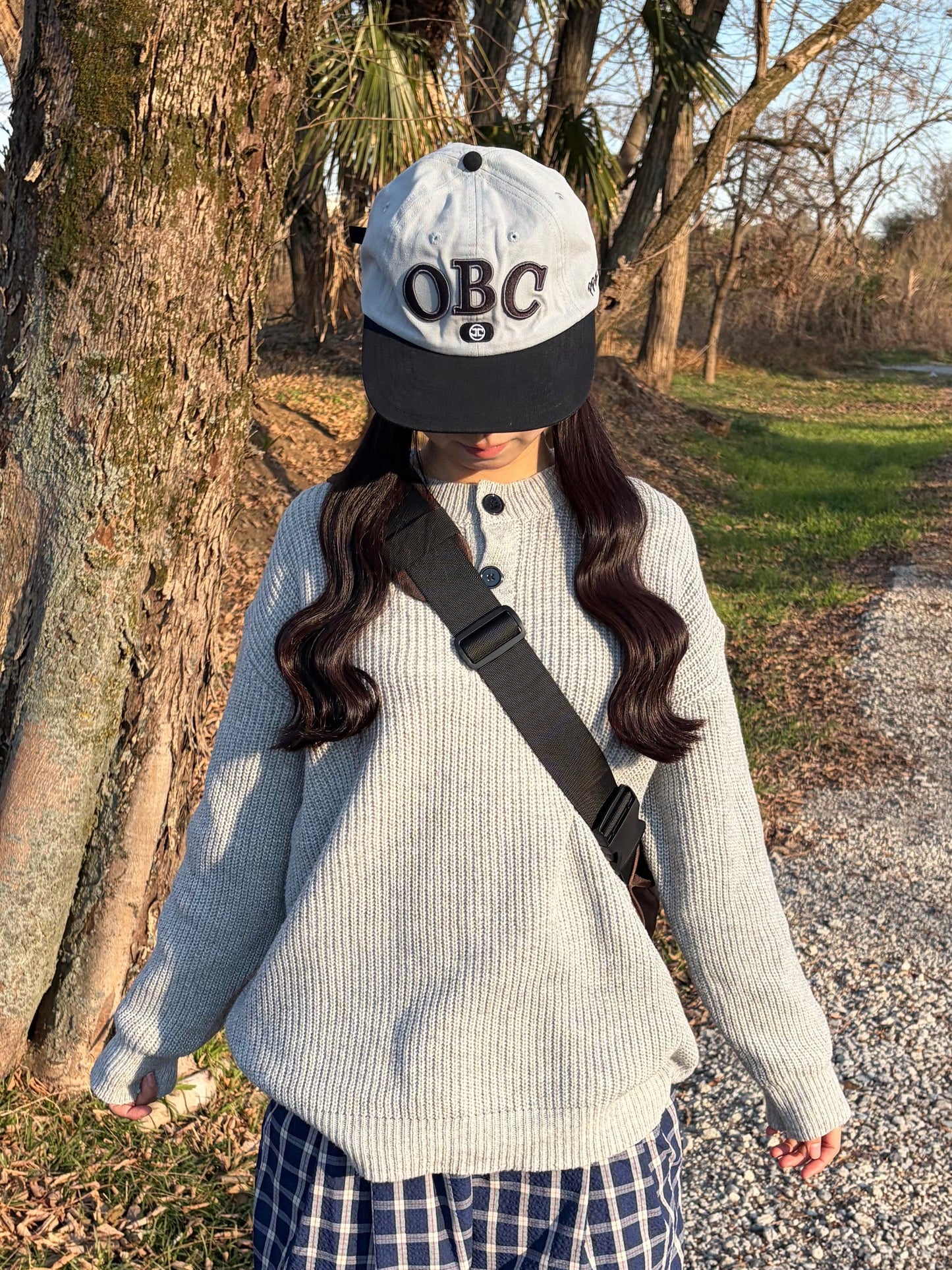 ミニマルヘンリーニットトップス DPB92113