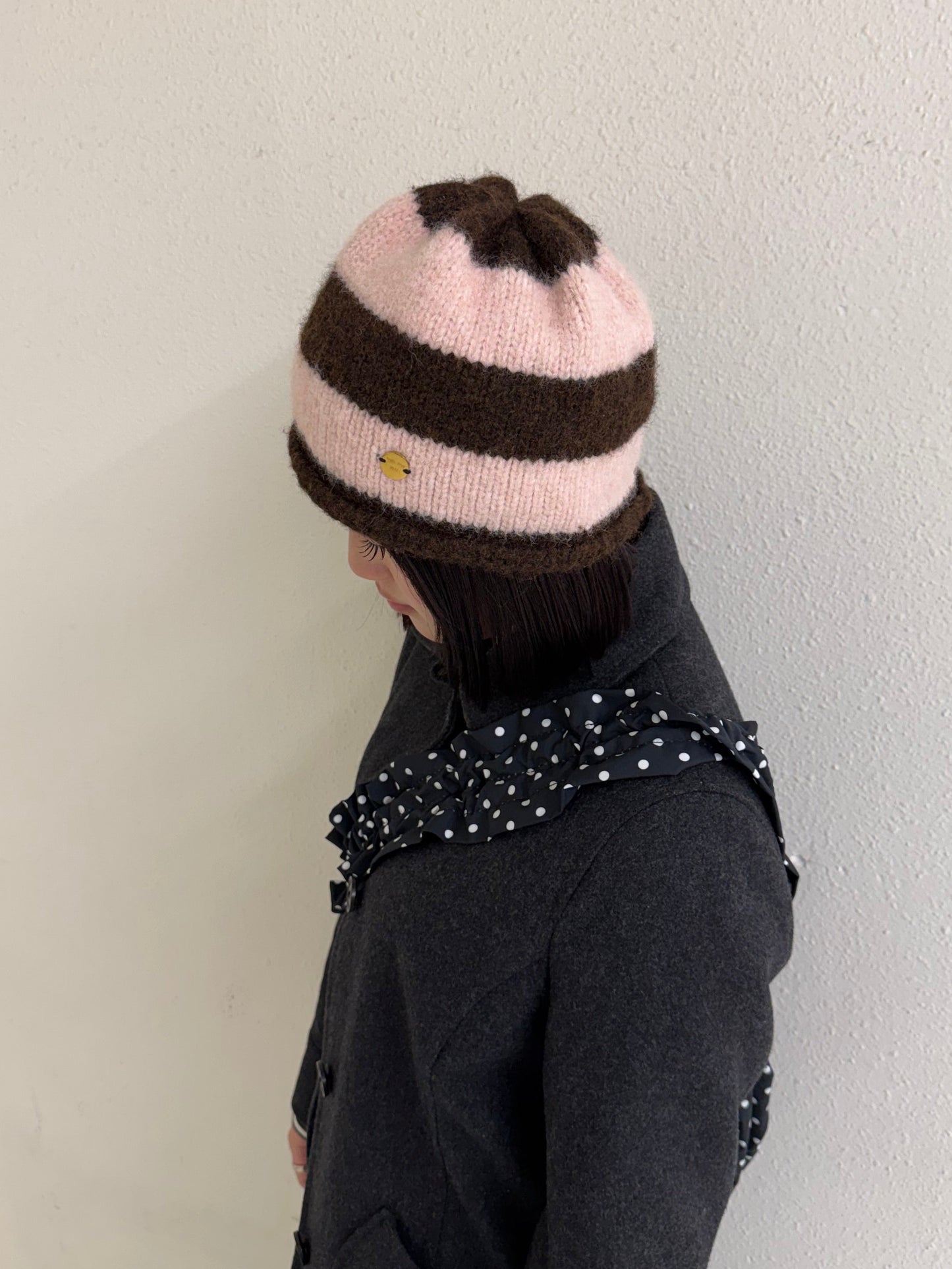 カラフルボーダーニット帽 DPB93095