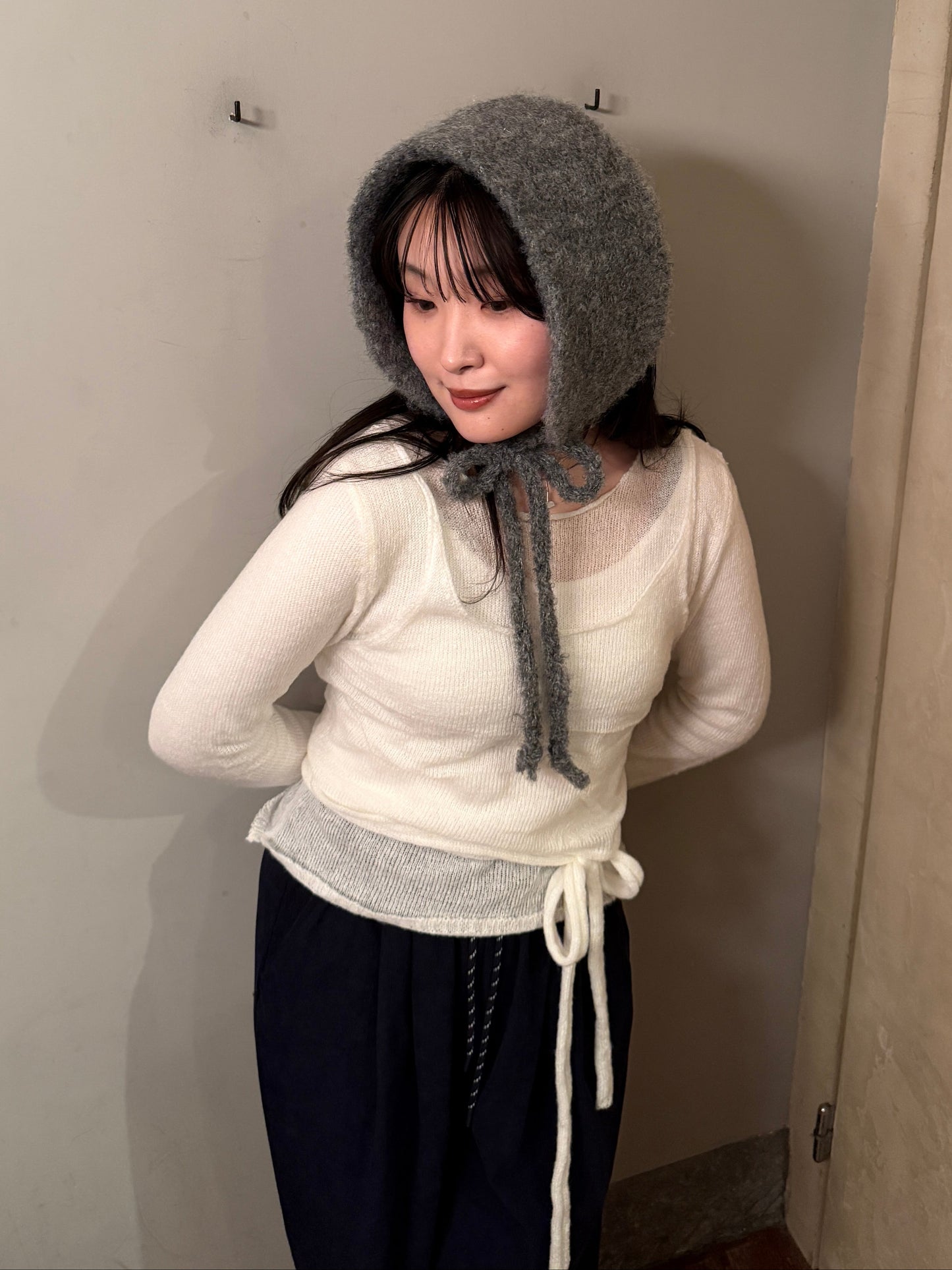 ニットリボンイヤーマフ DPB78250