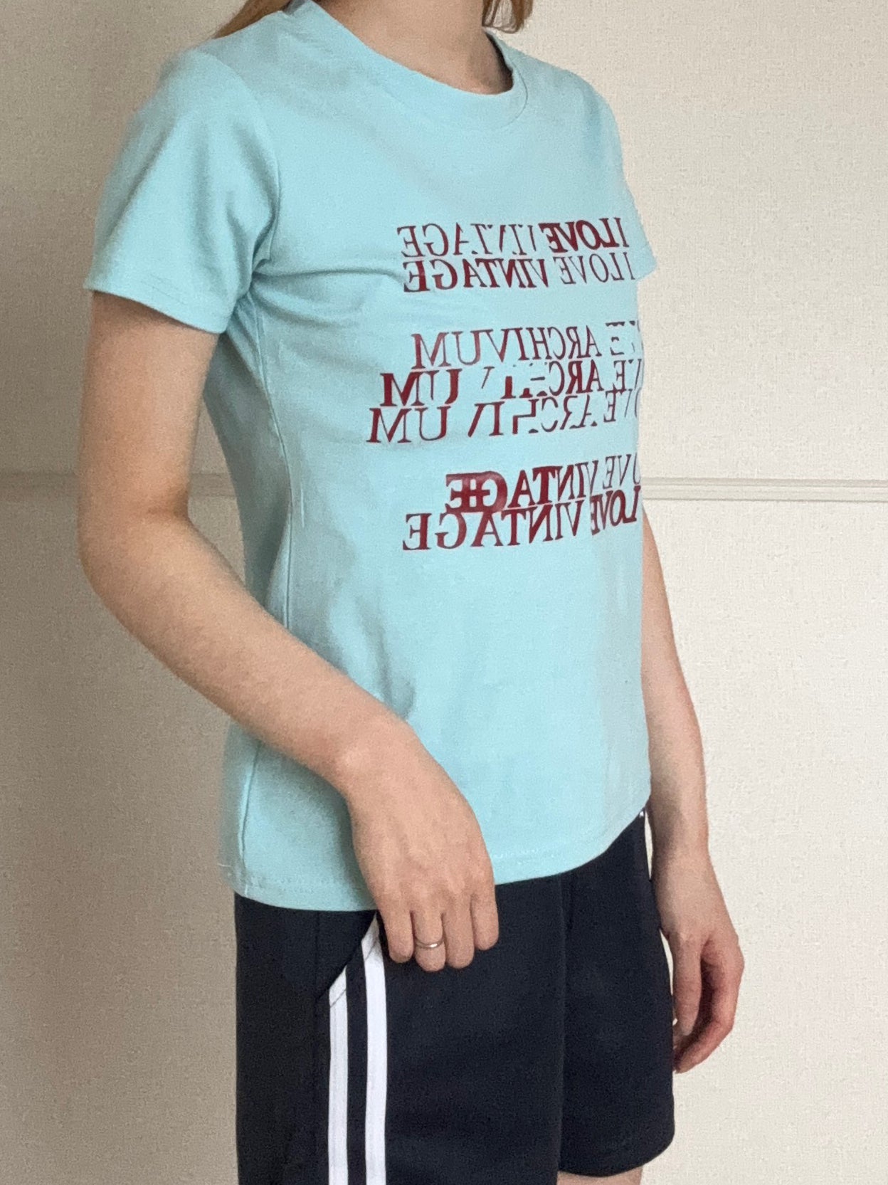 ライトブルーロゴTシャツ DPB88237