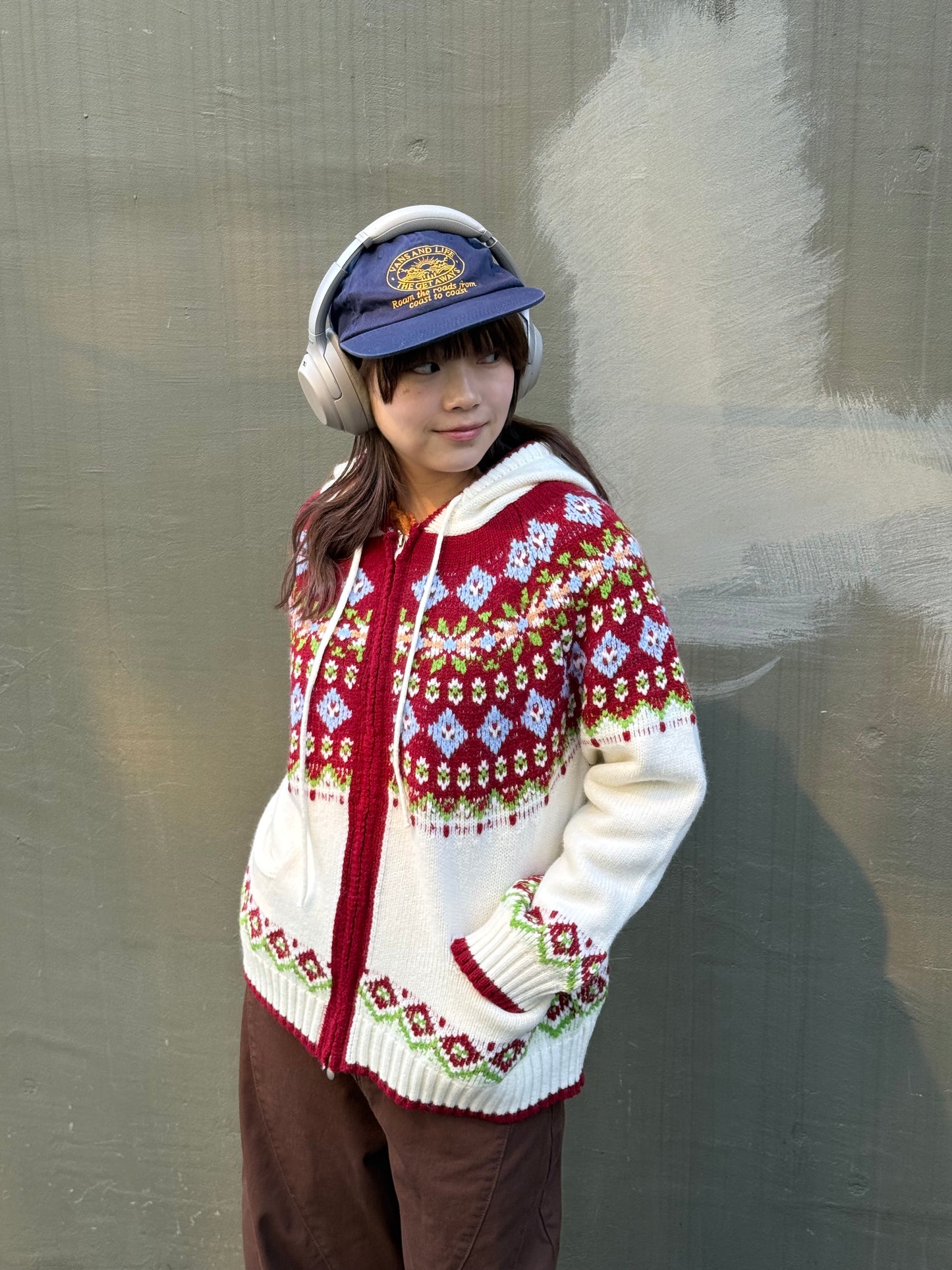 ノルディックフルジップニット DPB91065