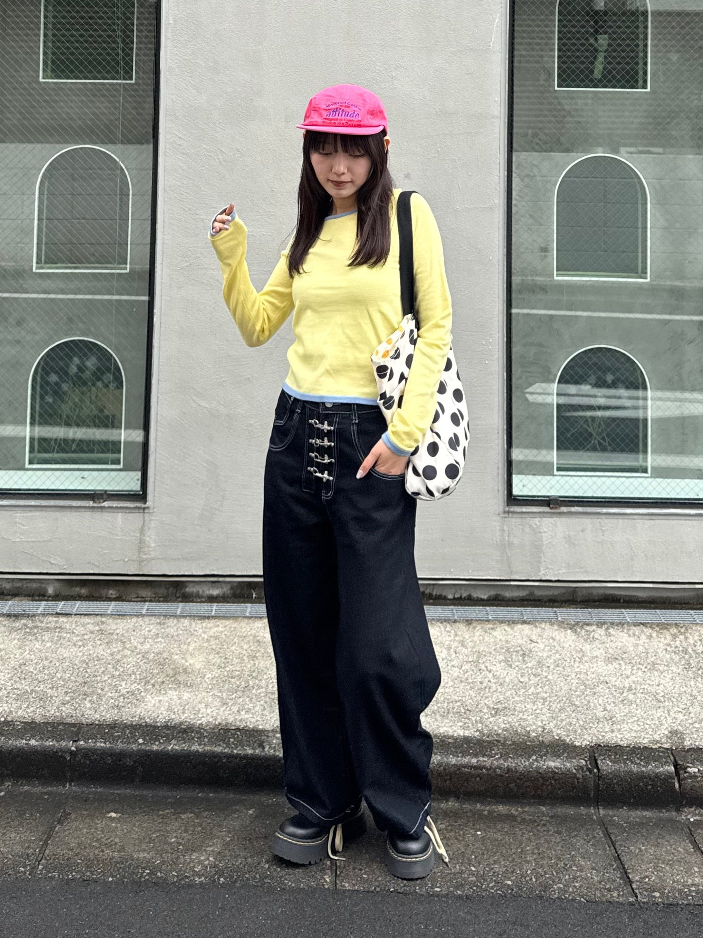 フロントデザインデニムパンツ DPB91098