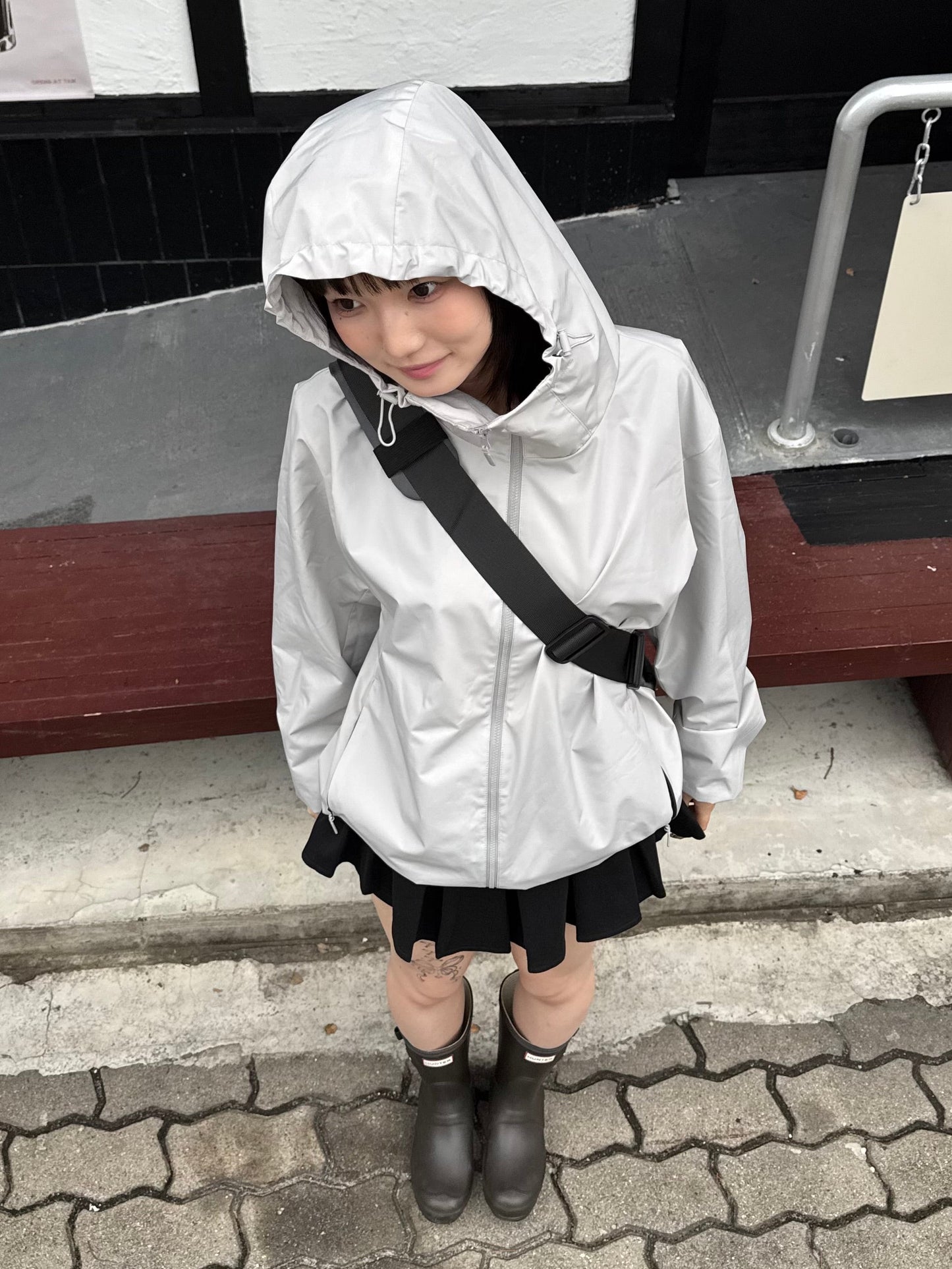 プリーツショートスカートパンツ DPB85355