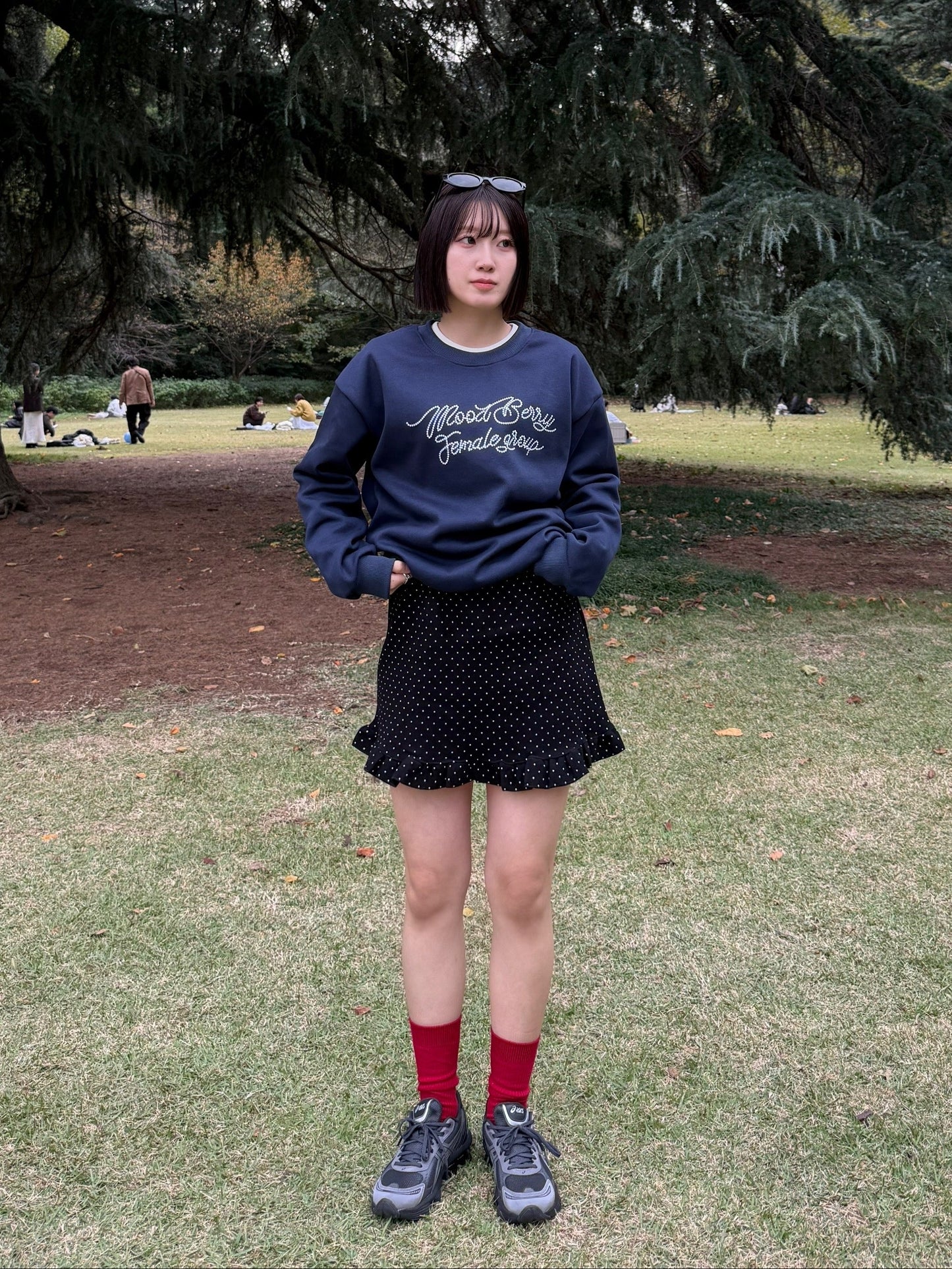 ドットミニフリルスカート DPB93041