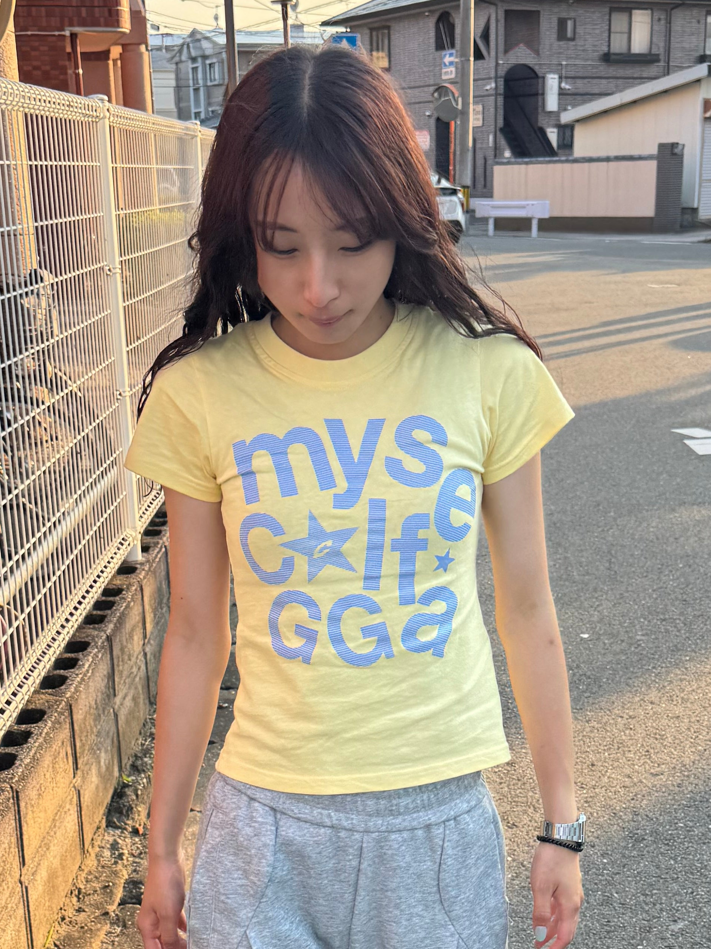 レタリングミニTシャツ DPC07027