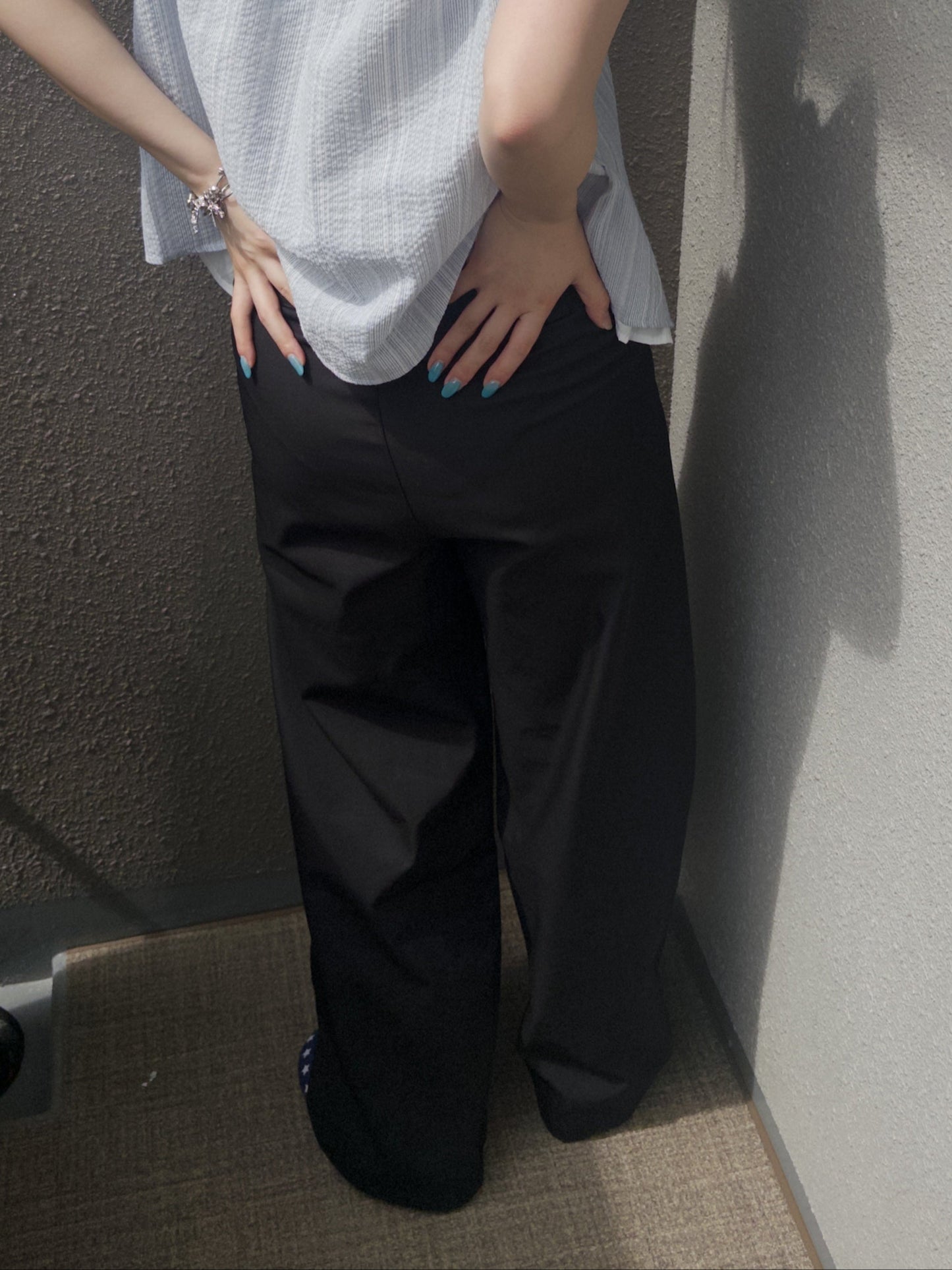 ワイドスラックスパンツ DPB89029