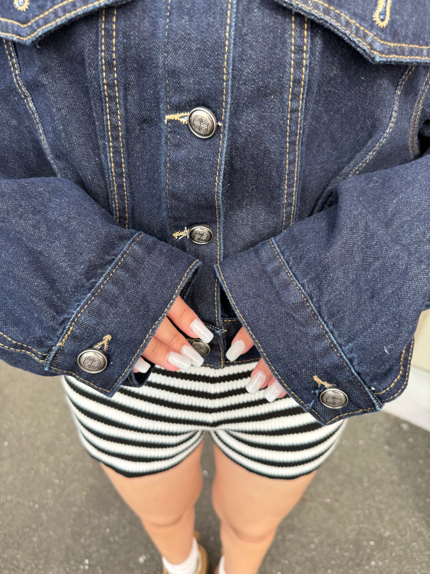 クロップドデニムジャケット DPB73500