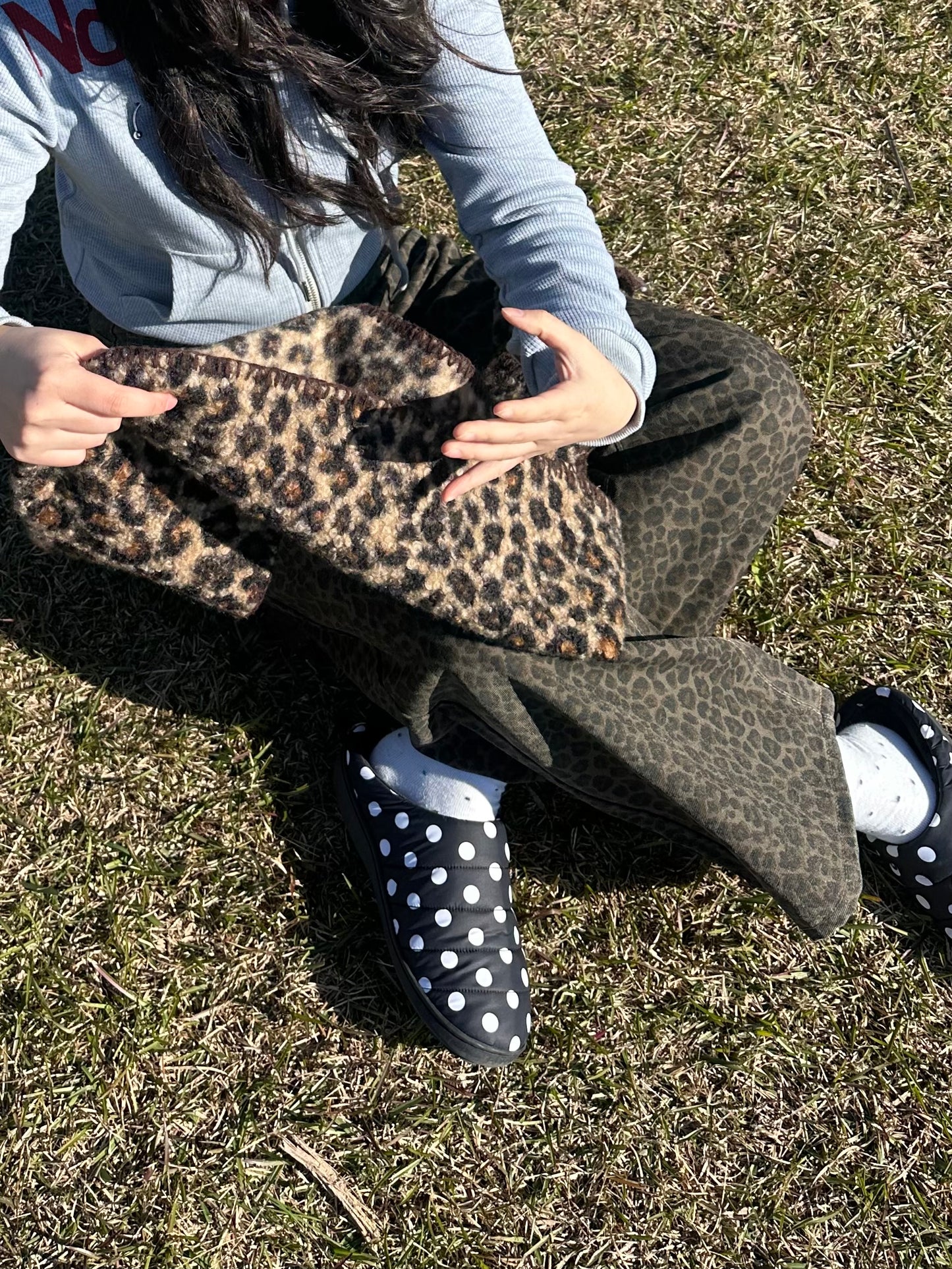 レオパードデニムパンツ DPB95068