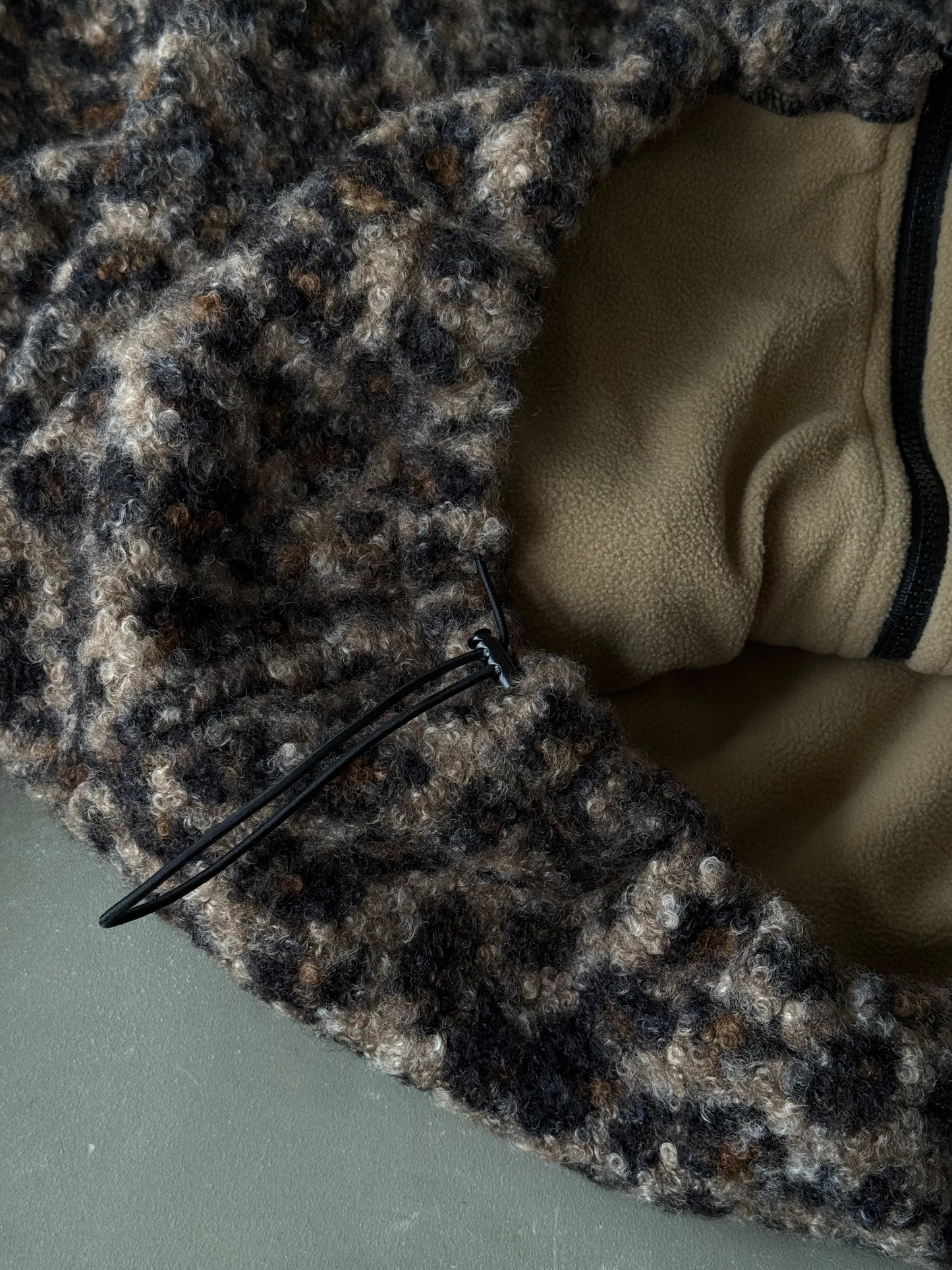 レオパードボアジップジャケット DPB86166