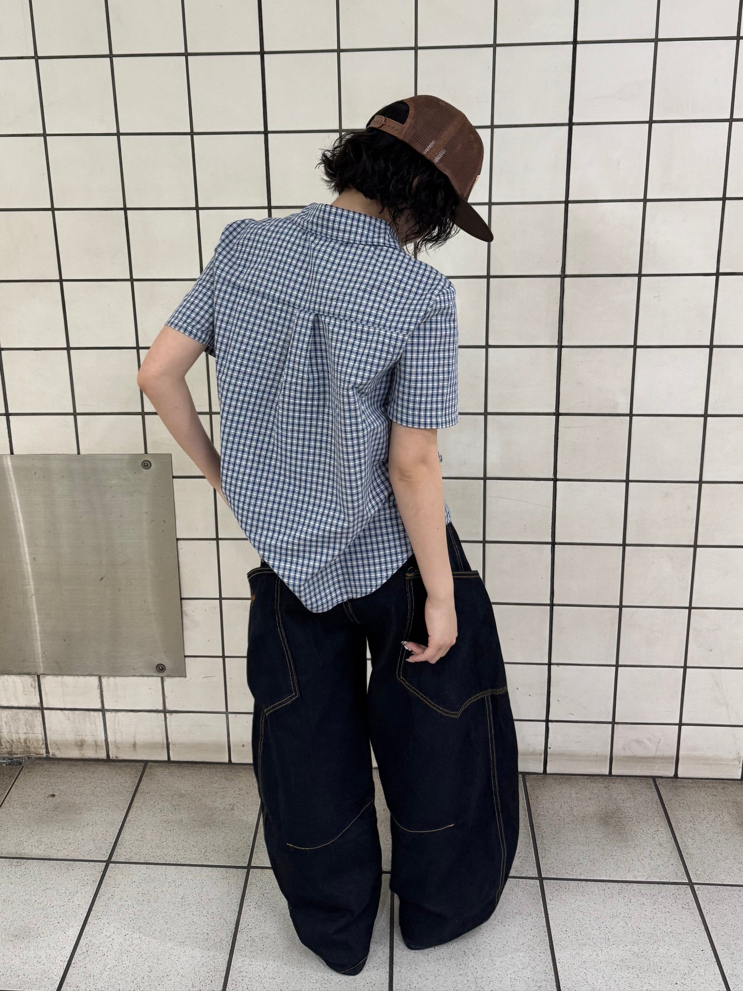 ポケットバルーンデニムパンツ DPB85208