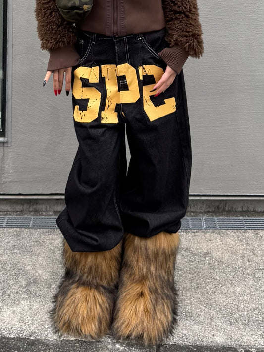 フロントビッグロゴデニムパンツ DPB86157