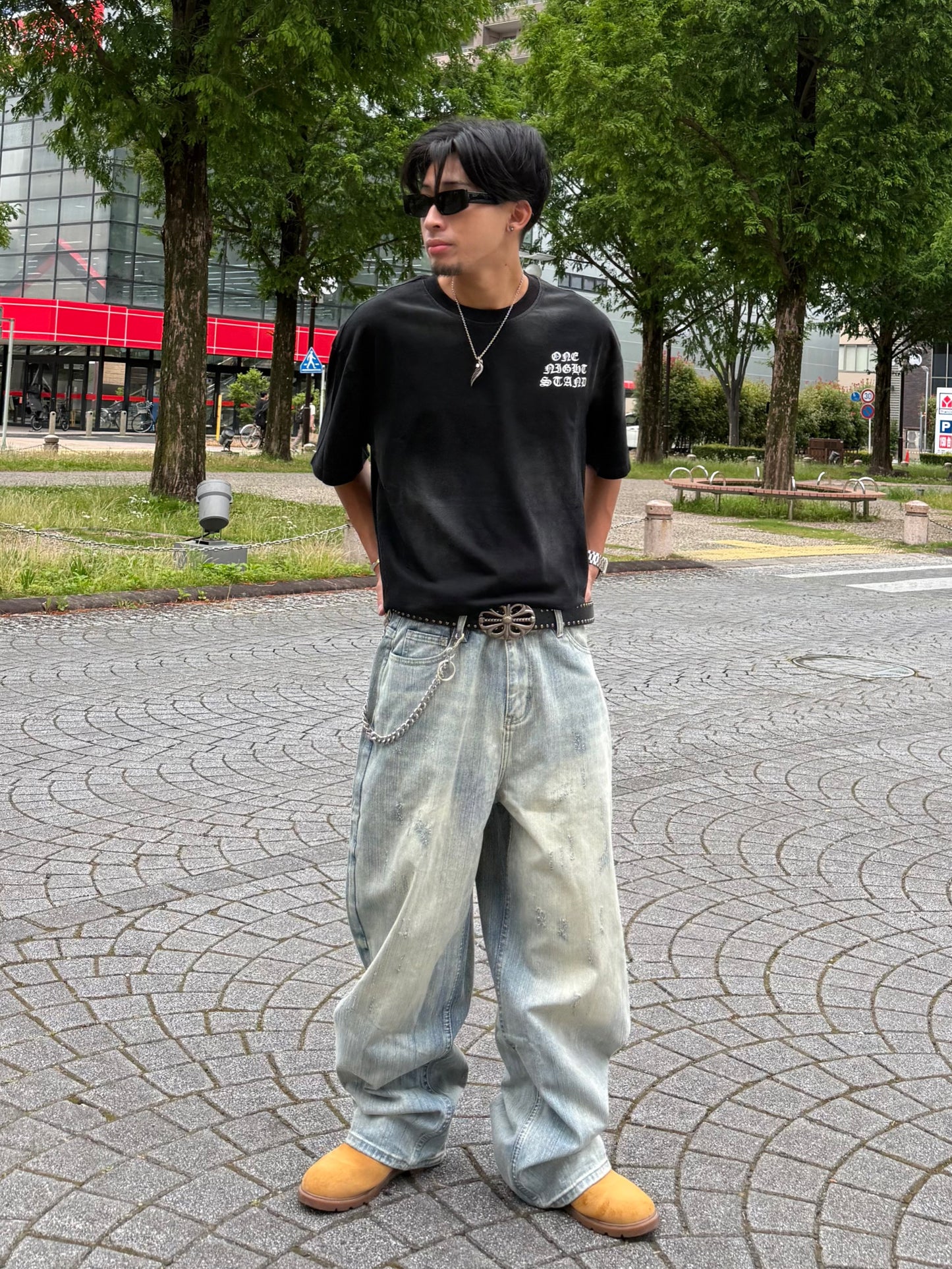 【即納】ウォッシュバルーンデニムパンツ DPB90219S