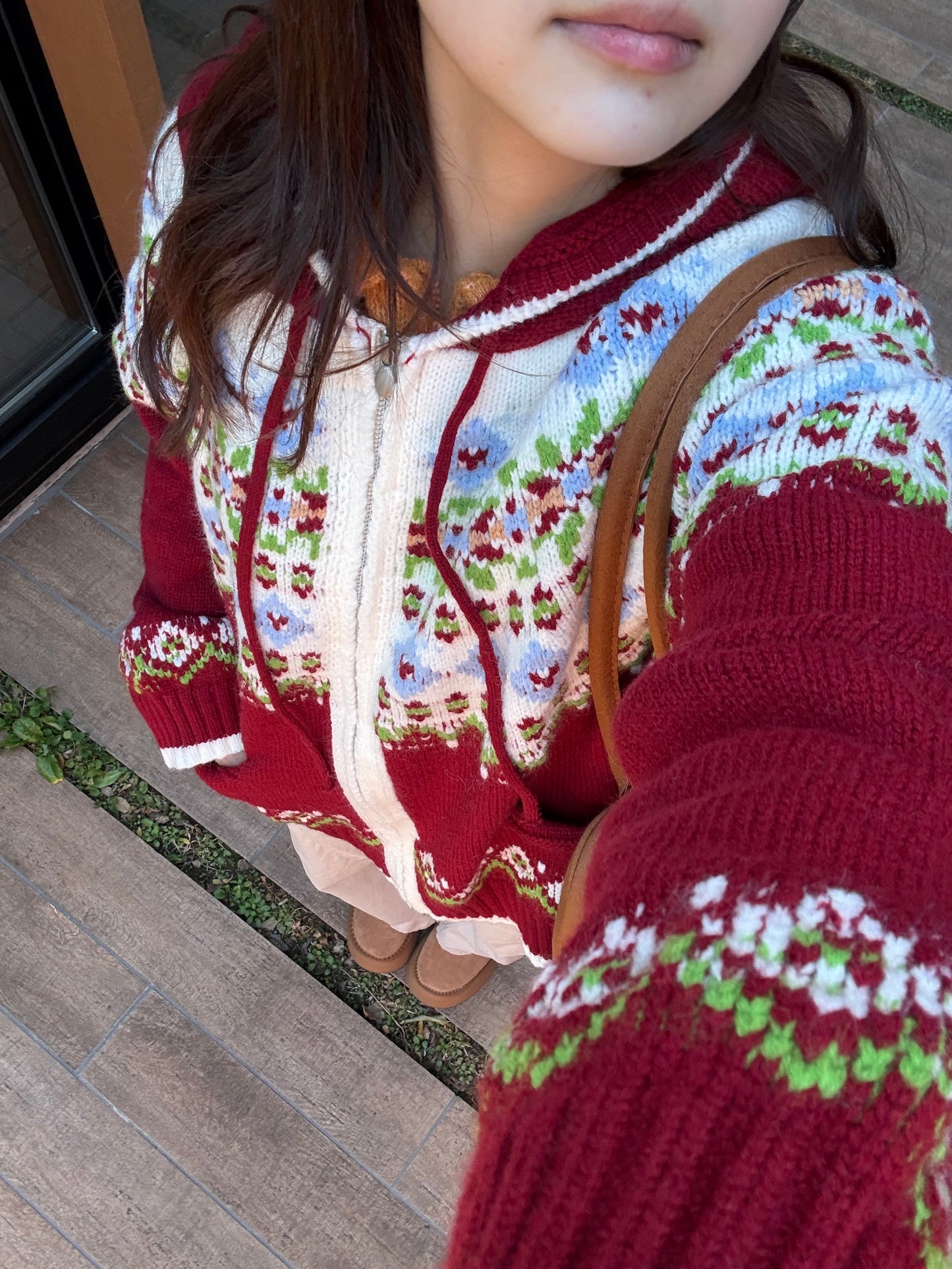 ノルディックフルジップニット DPB91065