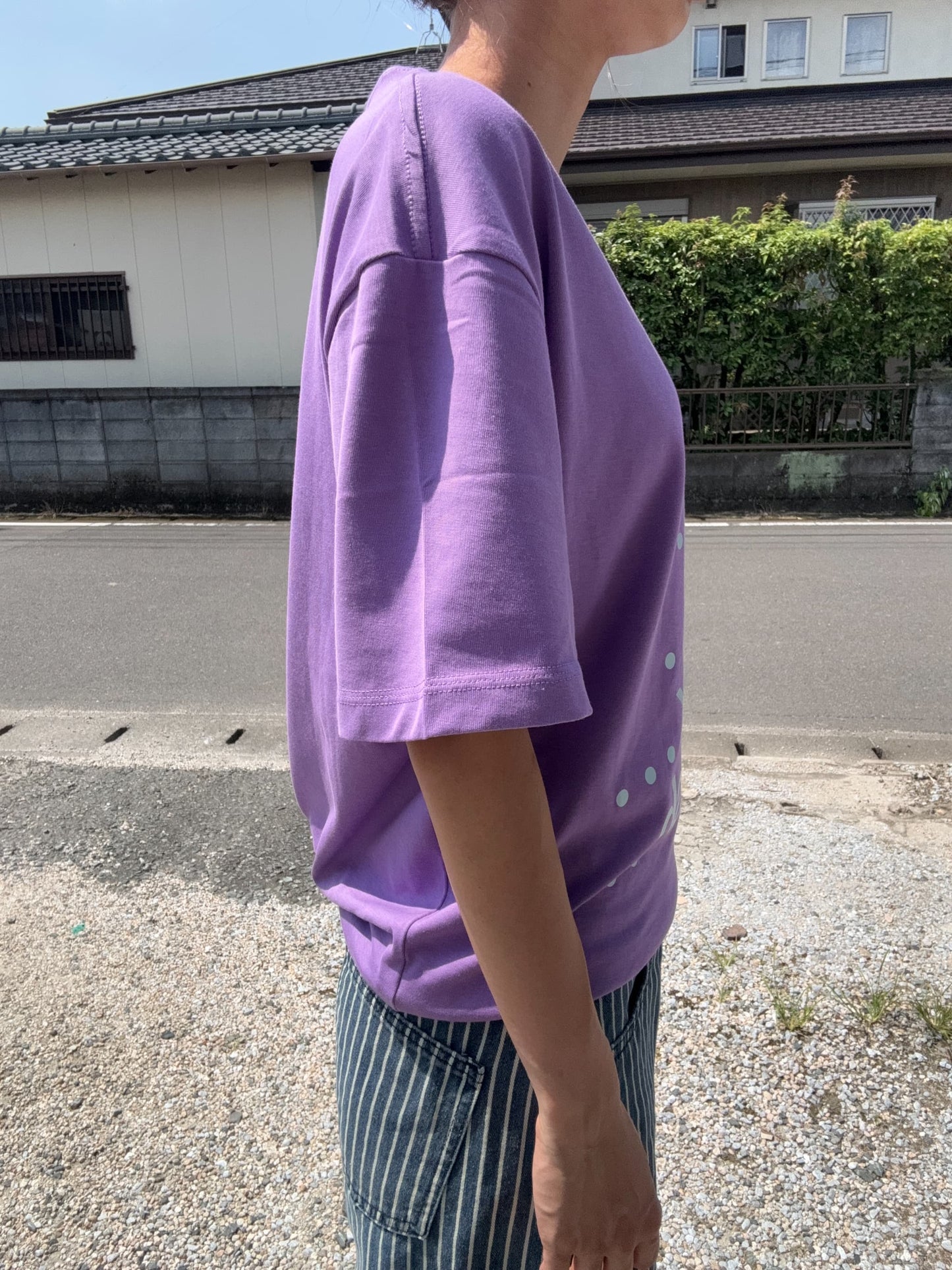 レタリングクルーネックTシャツ DPC07057