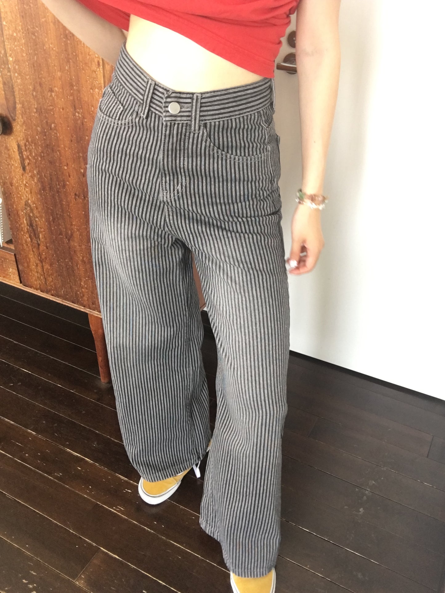 ストライプデニムパンツ DPC09038
