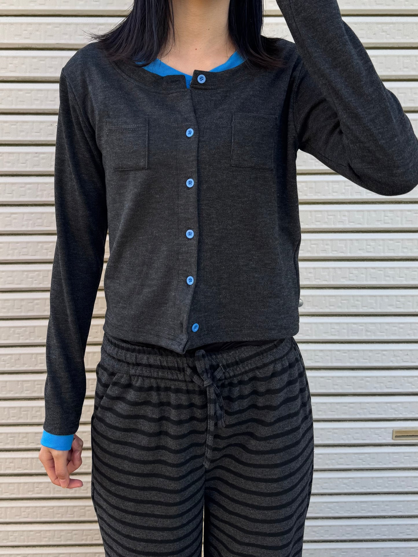 レイヤードライクカーディガン DPB93062