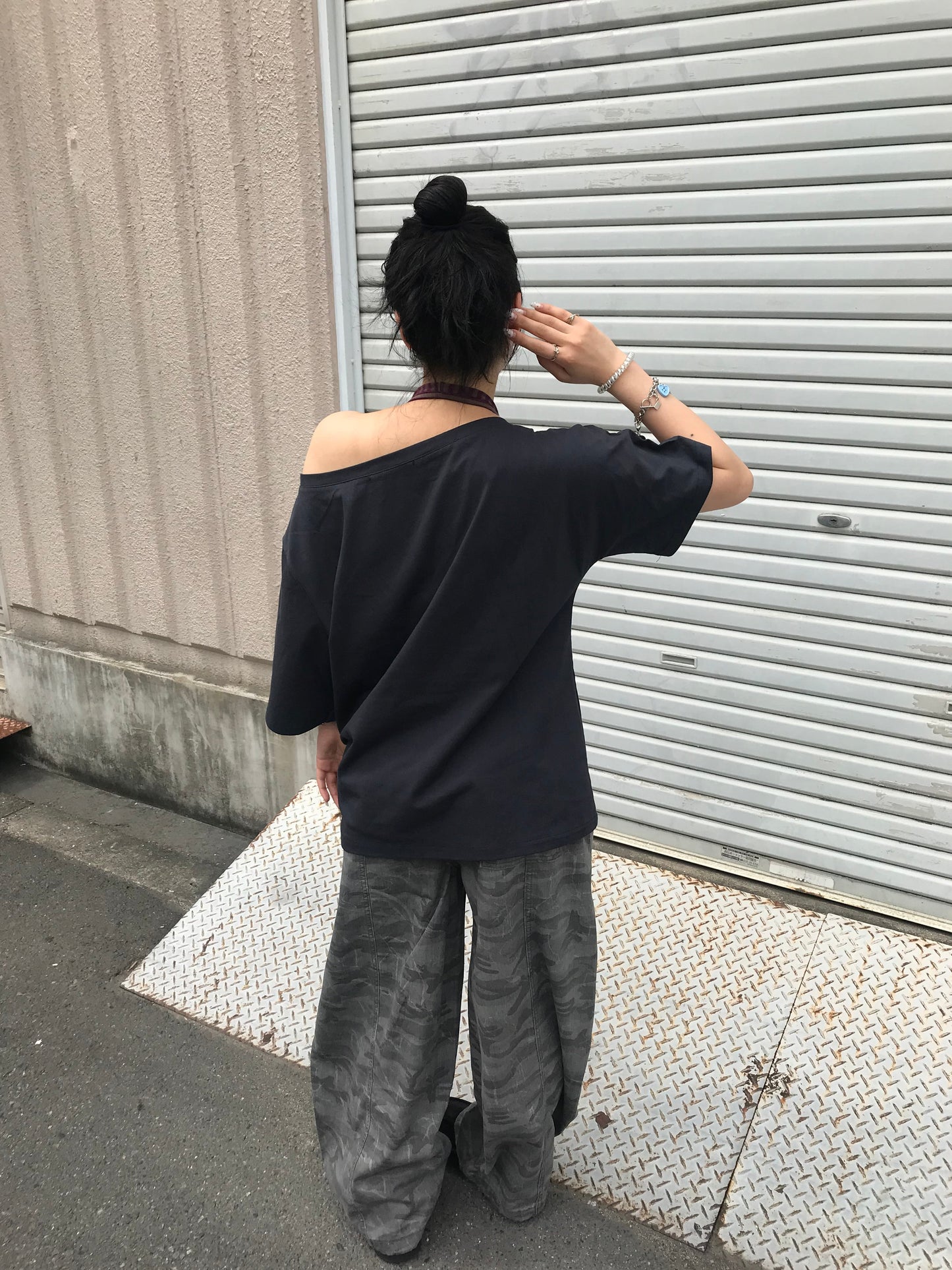 【即納】ワンショルダーオーバーT DPB89287S