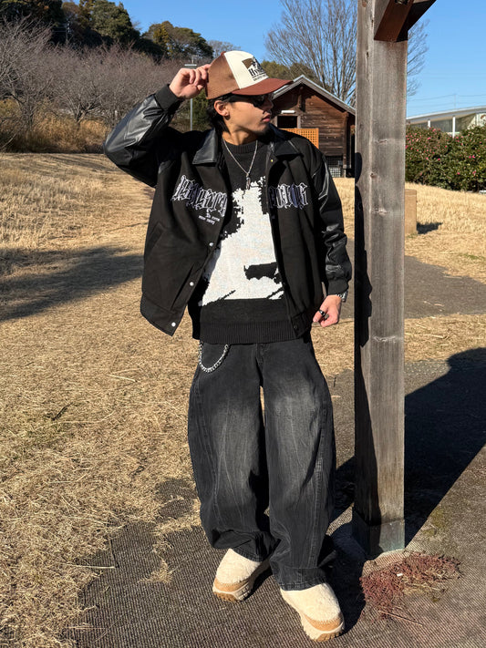 ストリートフロントロゴスタジャン DPB90138