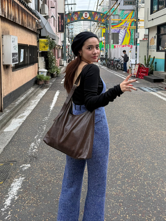 ダークブラウンハンドバッグ DPB47463