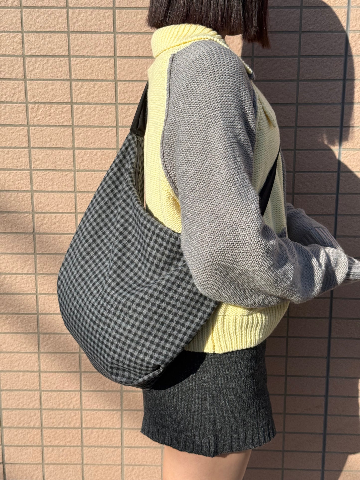 チェックトートバッグ DPB93092