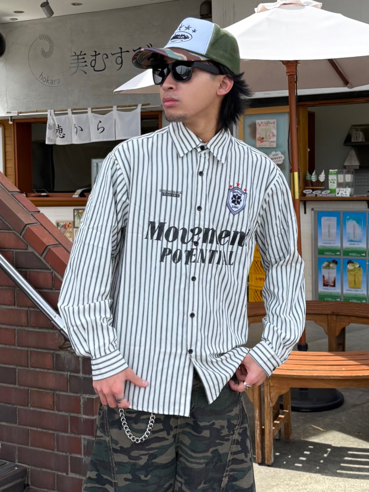 ストリートボーダーシャツ DPB90159