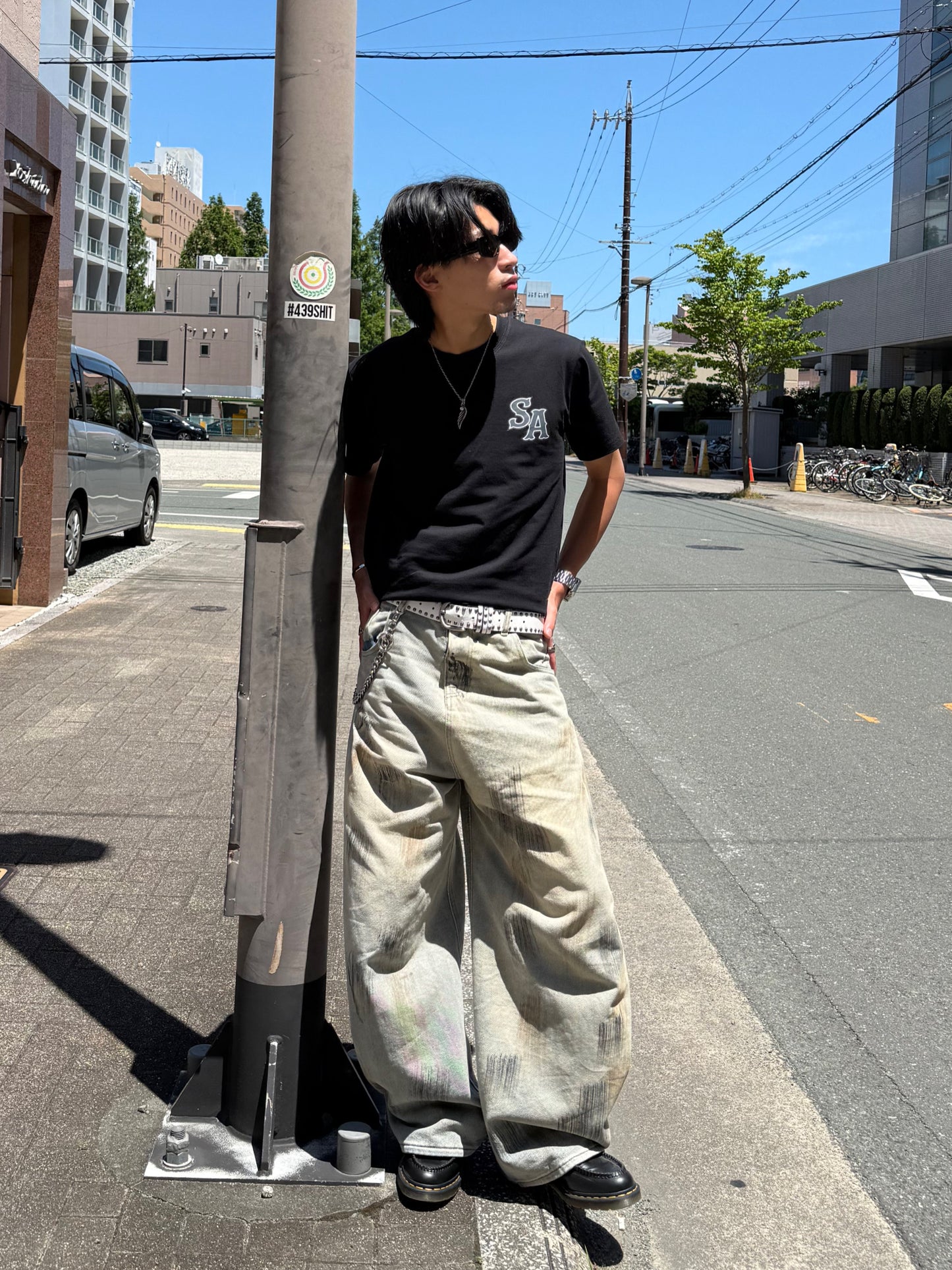 ダメージデニムパンツ DPB90191
