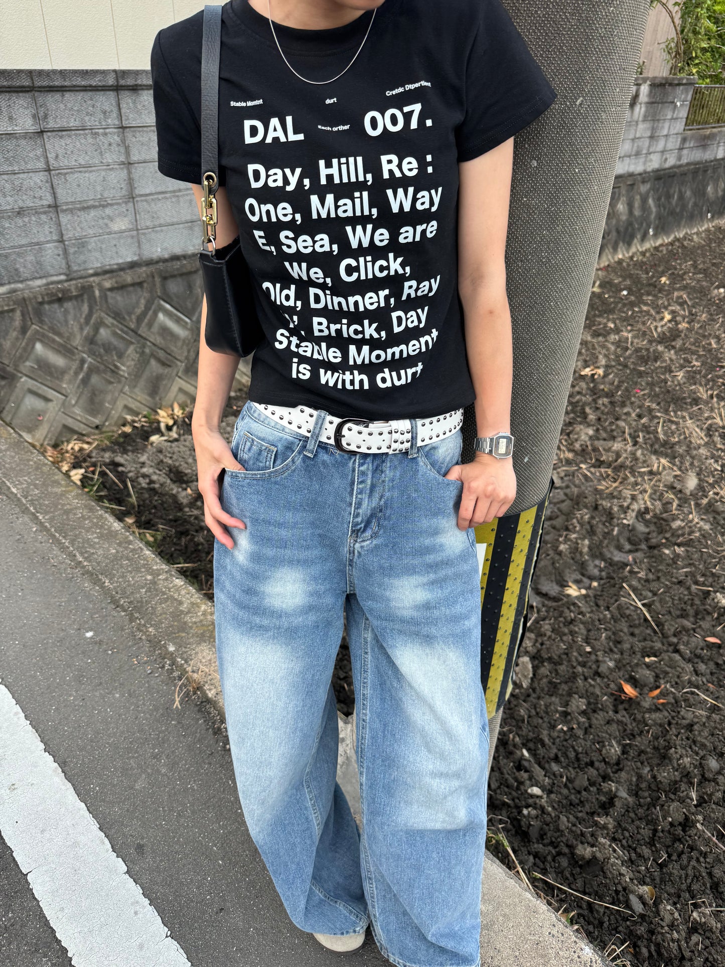 レタリングロゴTシャツ DPC07030