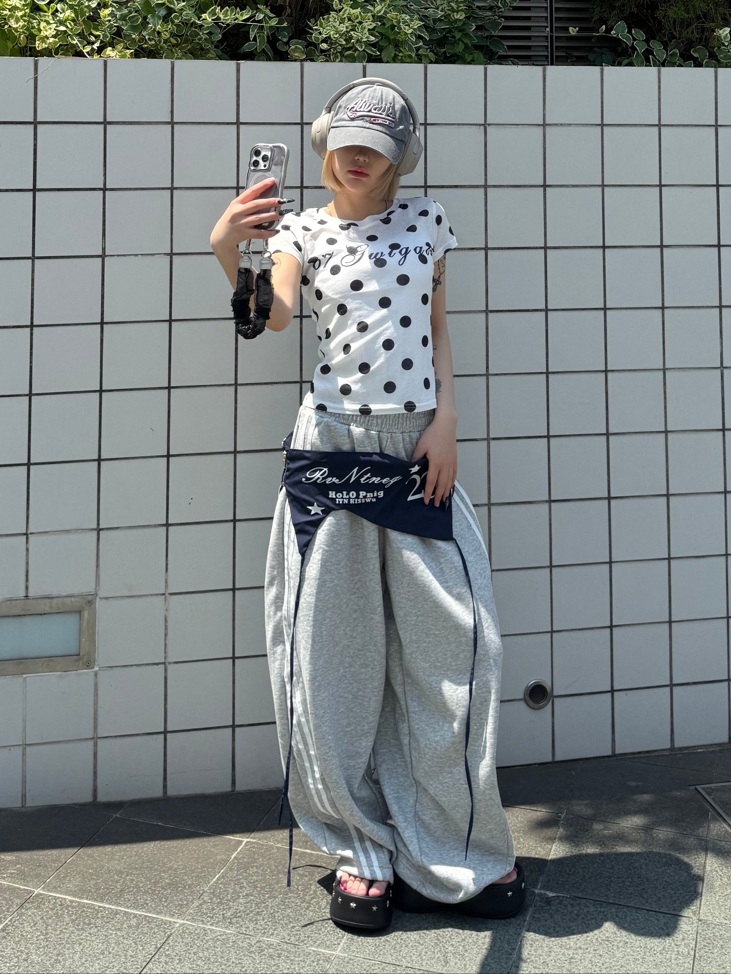 ドットナンバーミニTシャツ DPB86282