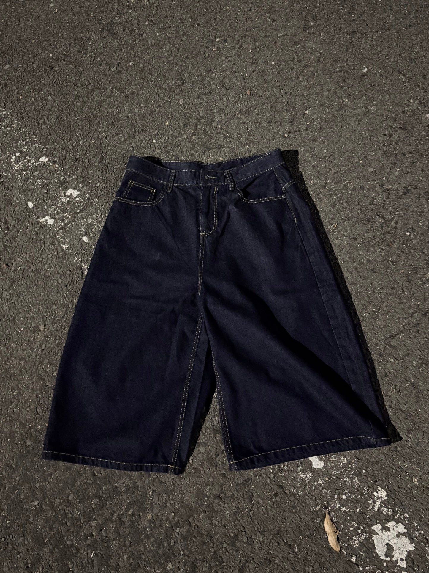 ワイドデニムハーフパンツ DPC10032