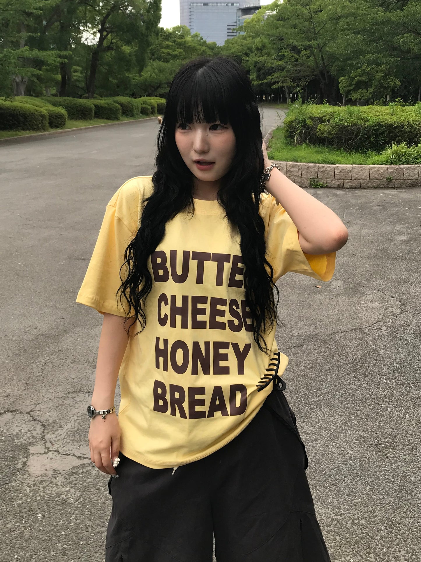BUTTERレタリングTシャツ DPB85533