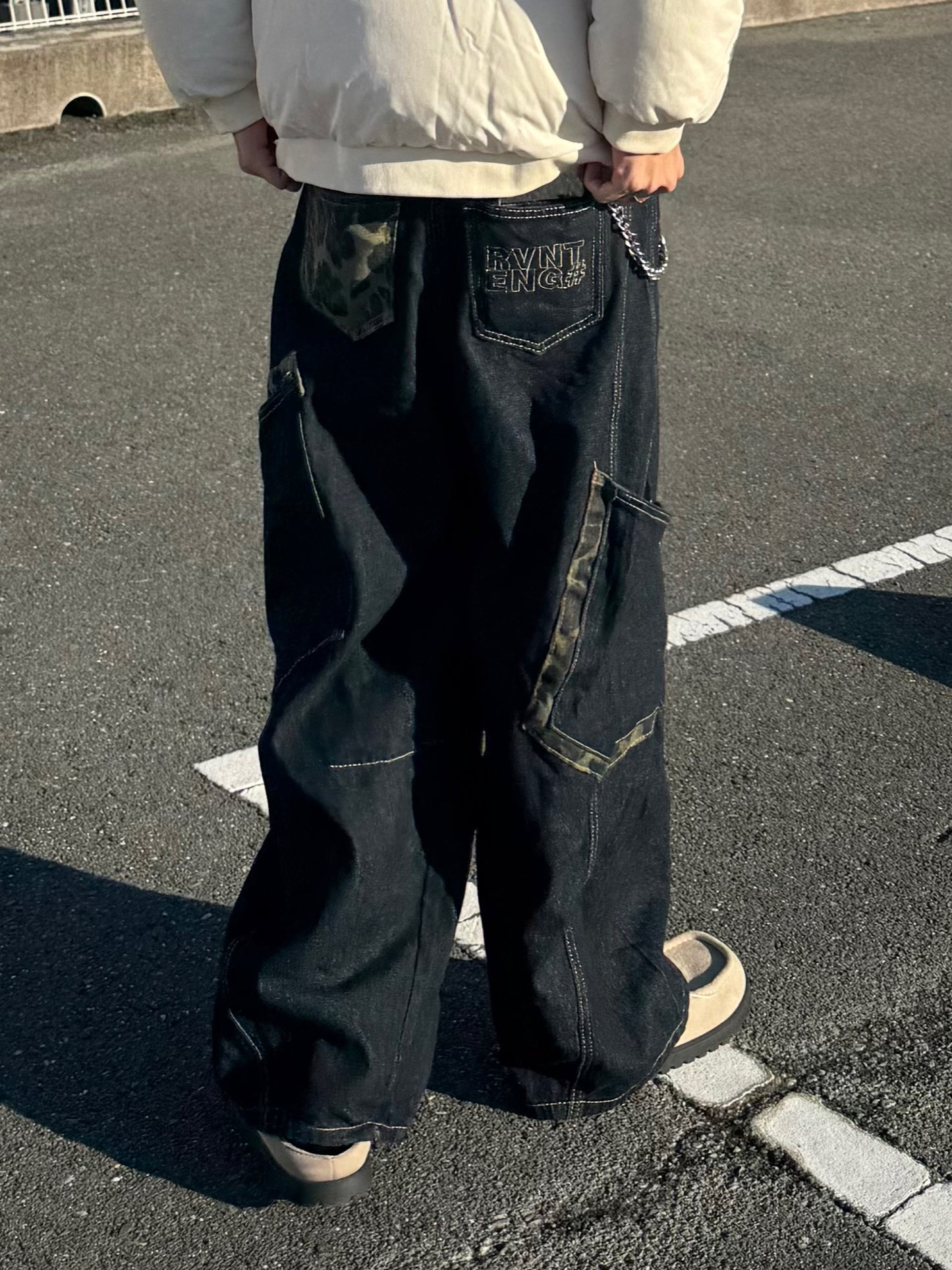 レオパードサイドポケットバルーンパンツ DPB90071