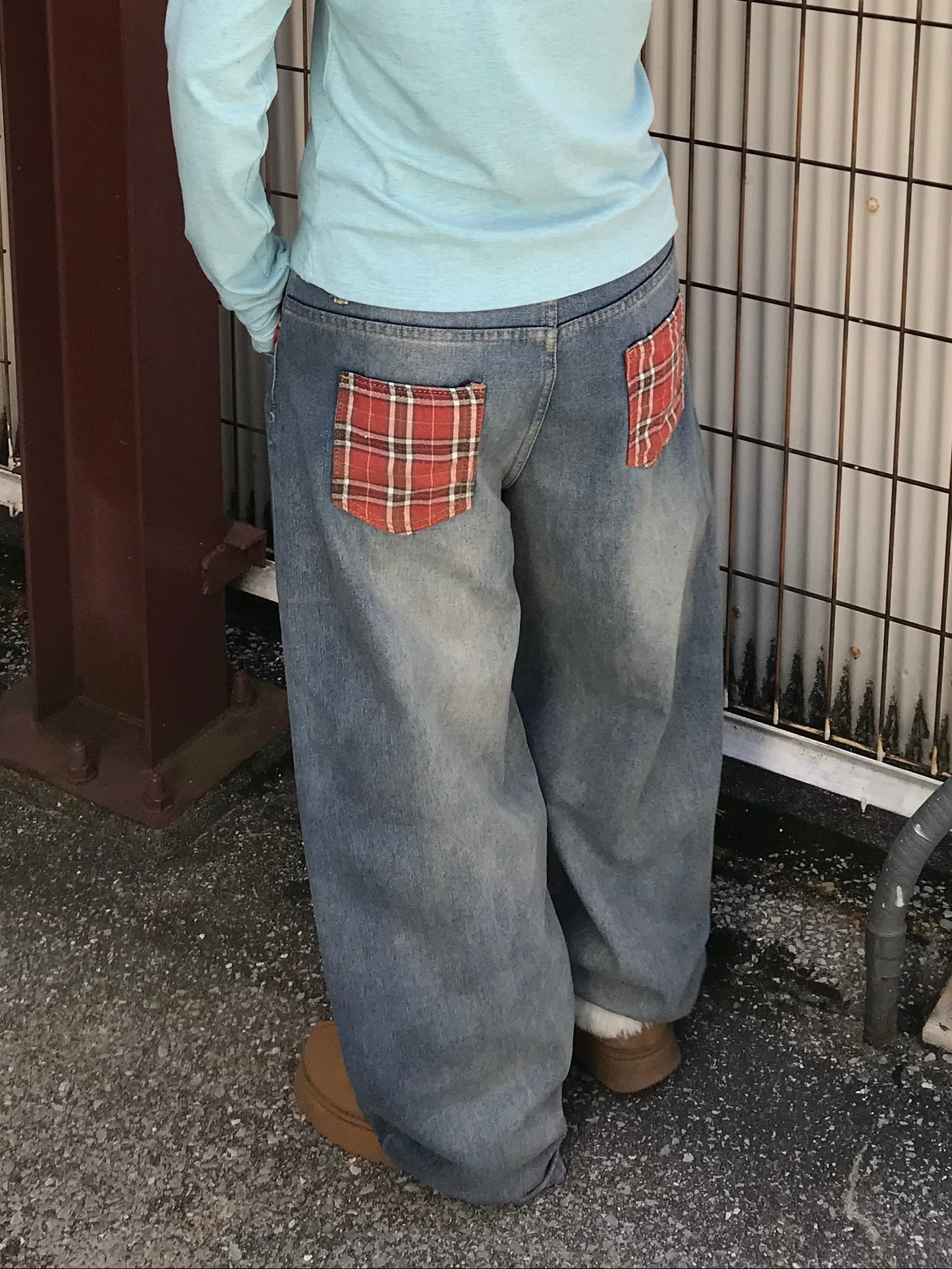 オーバーバギーデニムパンツ DPB89212