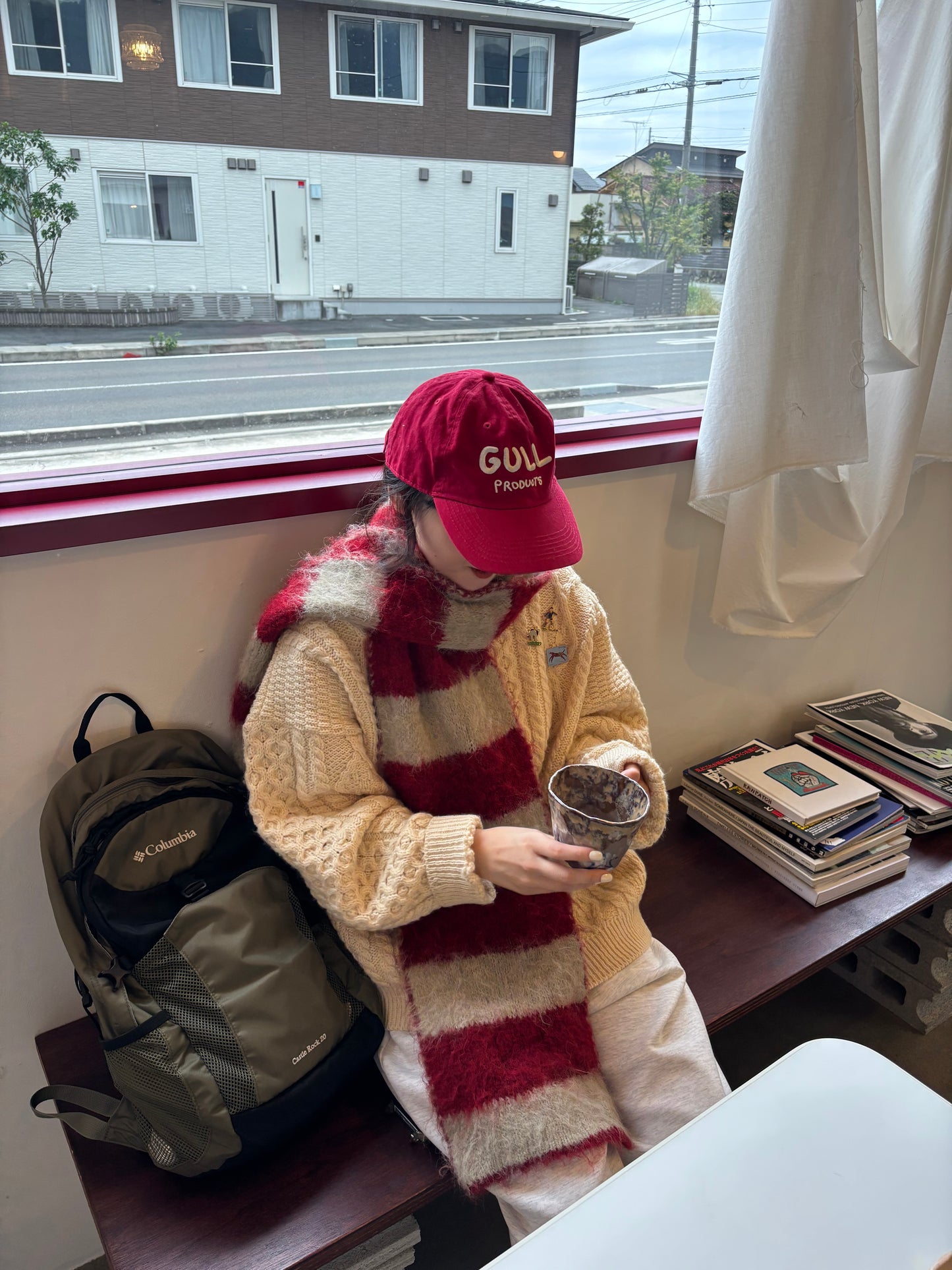 ボーダーマフラー DPB84099