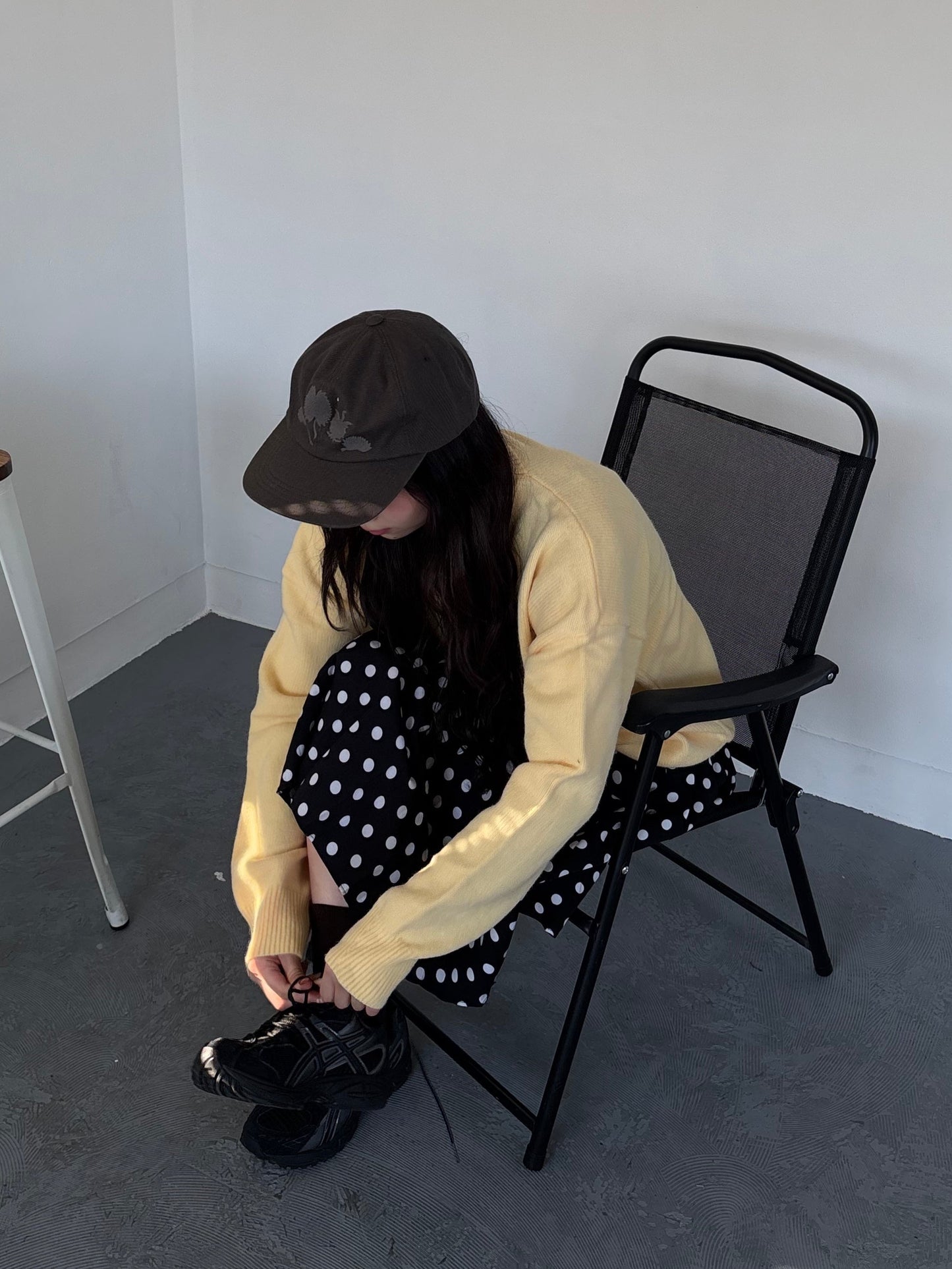 ドットミディアムスカート DPB89095